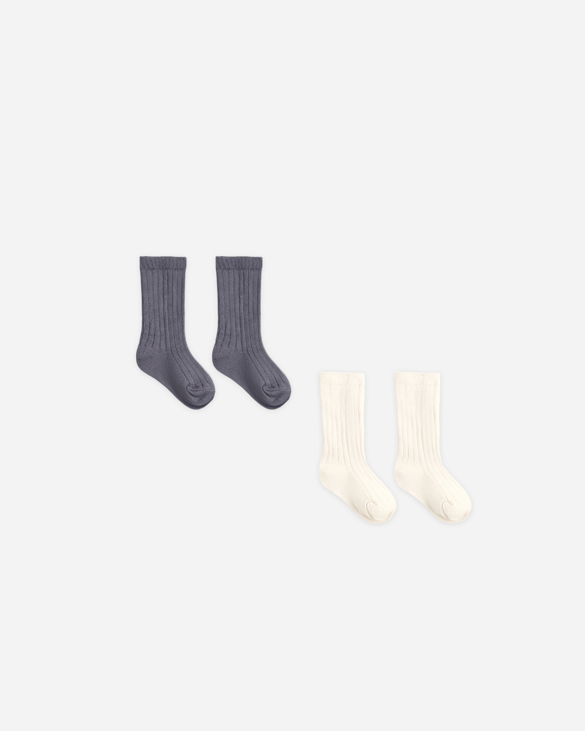 Socks Set Midnight, Ivory - Rylee + Cru | Kids Clothes | Trendy Baby Clothes | Modern Infant Outfits |