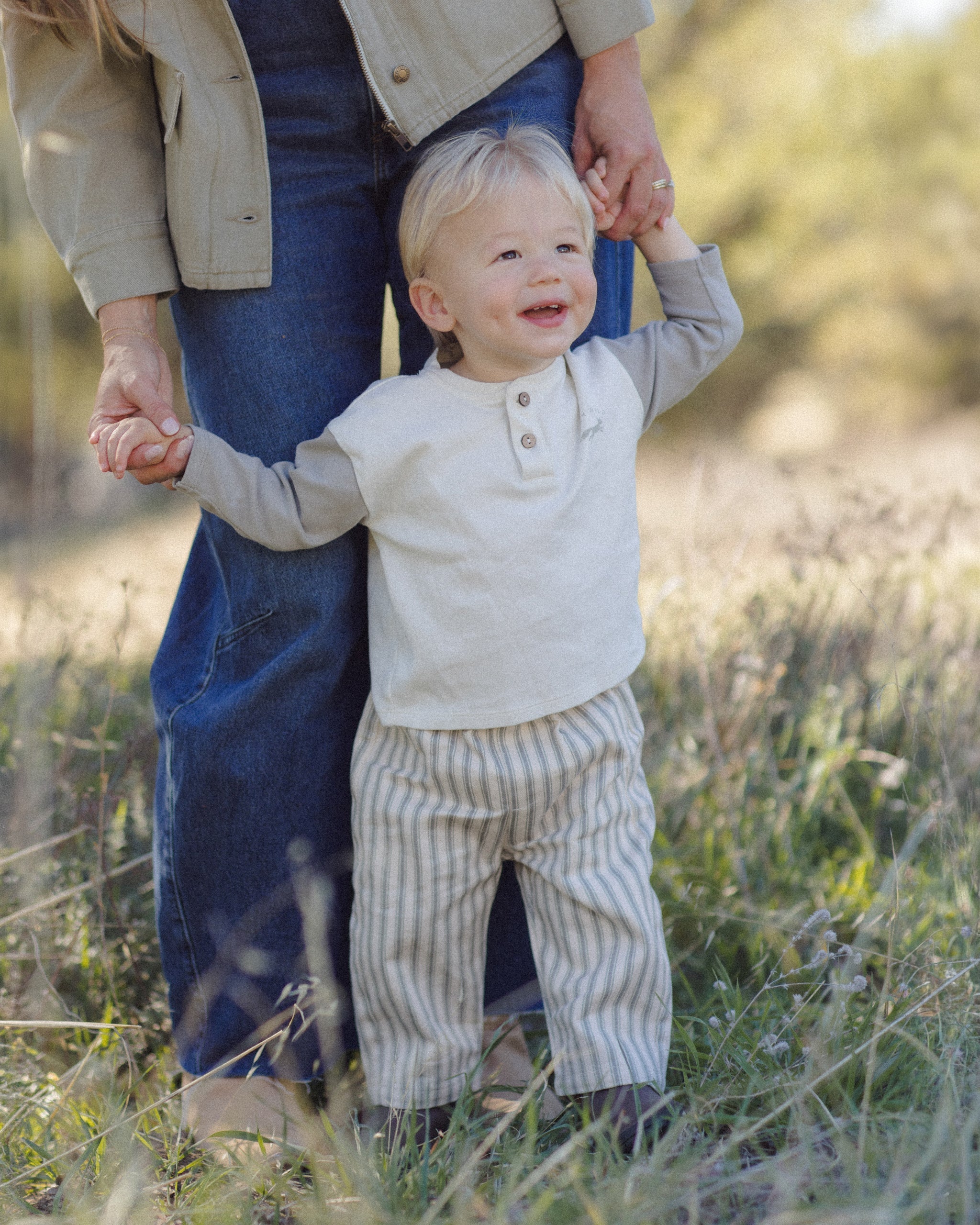 Grayson Pant Laurel Pinstripe - Rylee + Cru | Kids Clothes | Trendy Baby Clothes | Modern Infant Outfits |