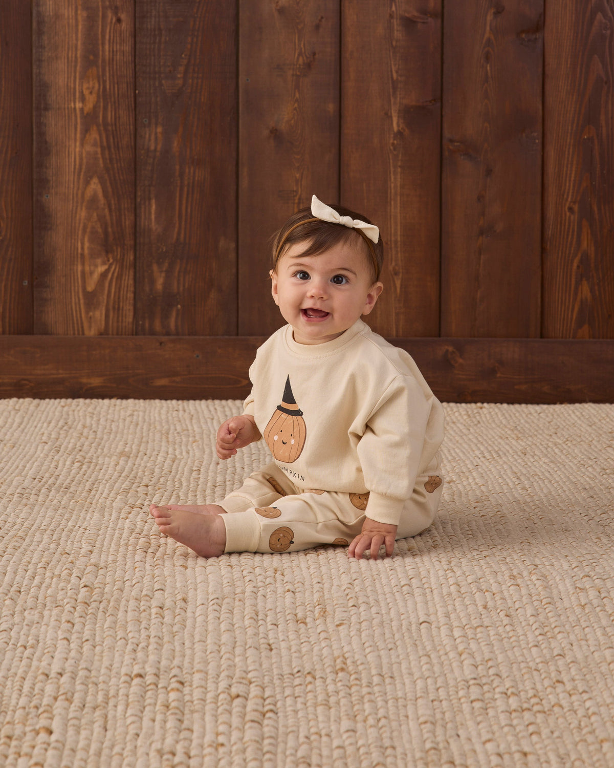Relaxed Fleece Sweatpant Pumpkins - Rylee + Cru | Kids Clothes | Trendy Baby Clothes | Modern Infant Outfits |