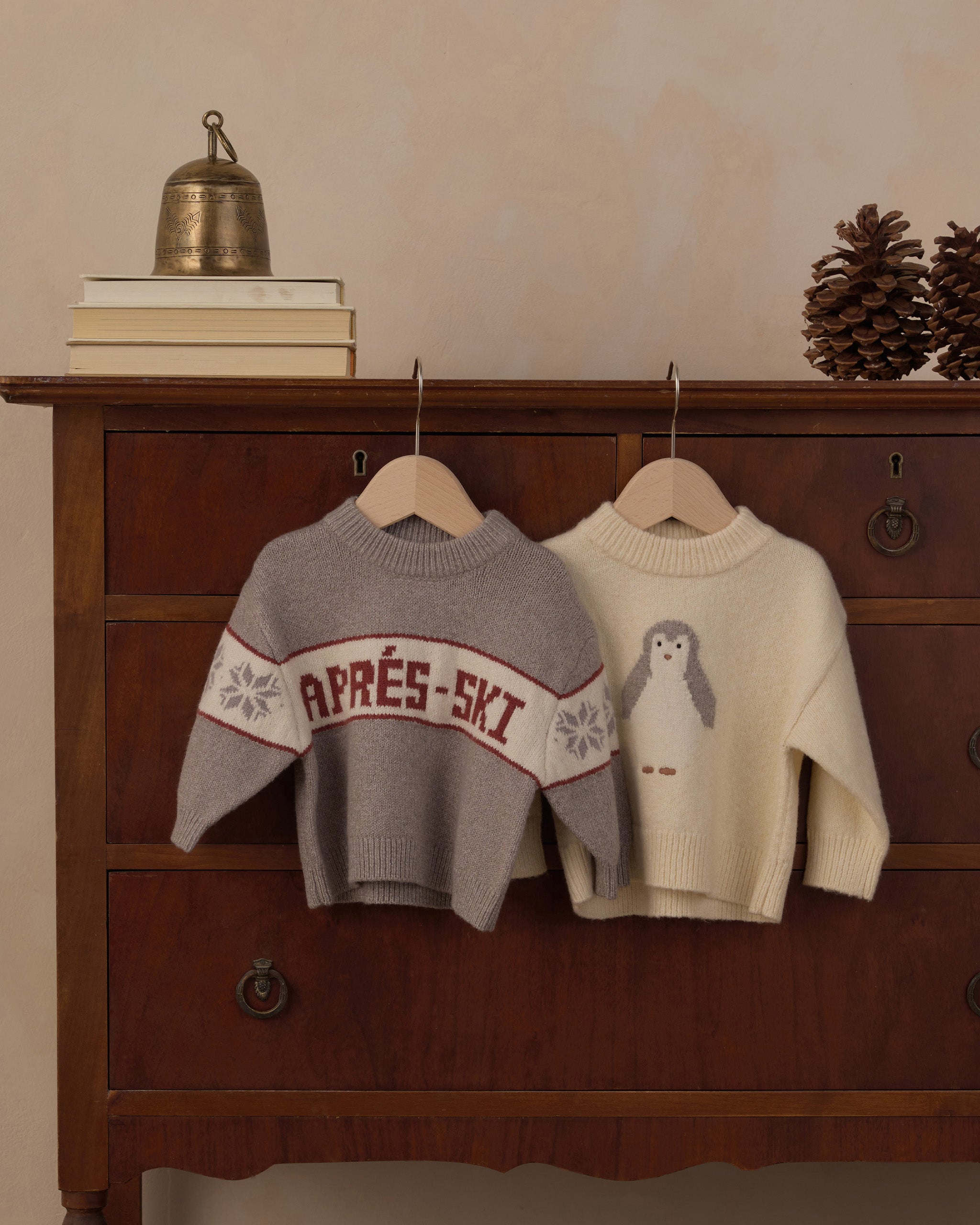 Reagan Sweater Penguin - Rylee + Cru | Kids Clothes | Trendy Baby Clothes | Modern Infant Outfits |