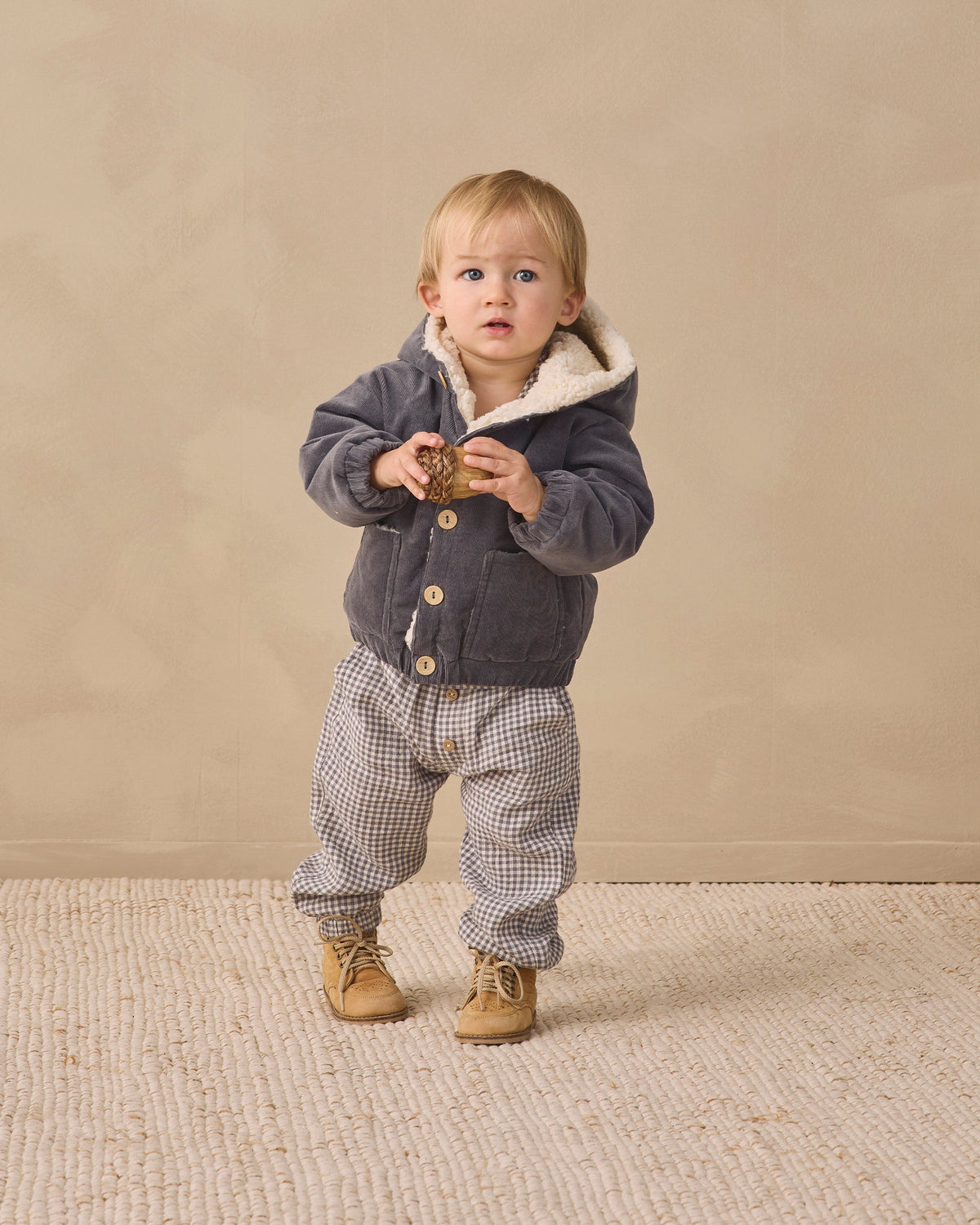 Giovani Pant Midnight Gingham - Rylee + Cru | Kids Clothes | Trendy Baby Clothes | Modern Infant Outfits |