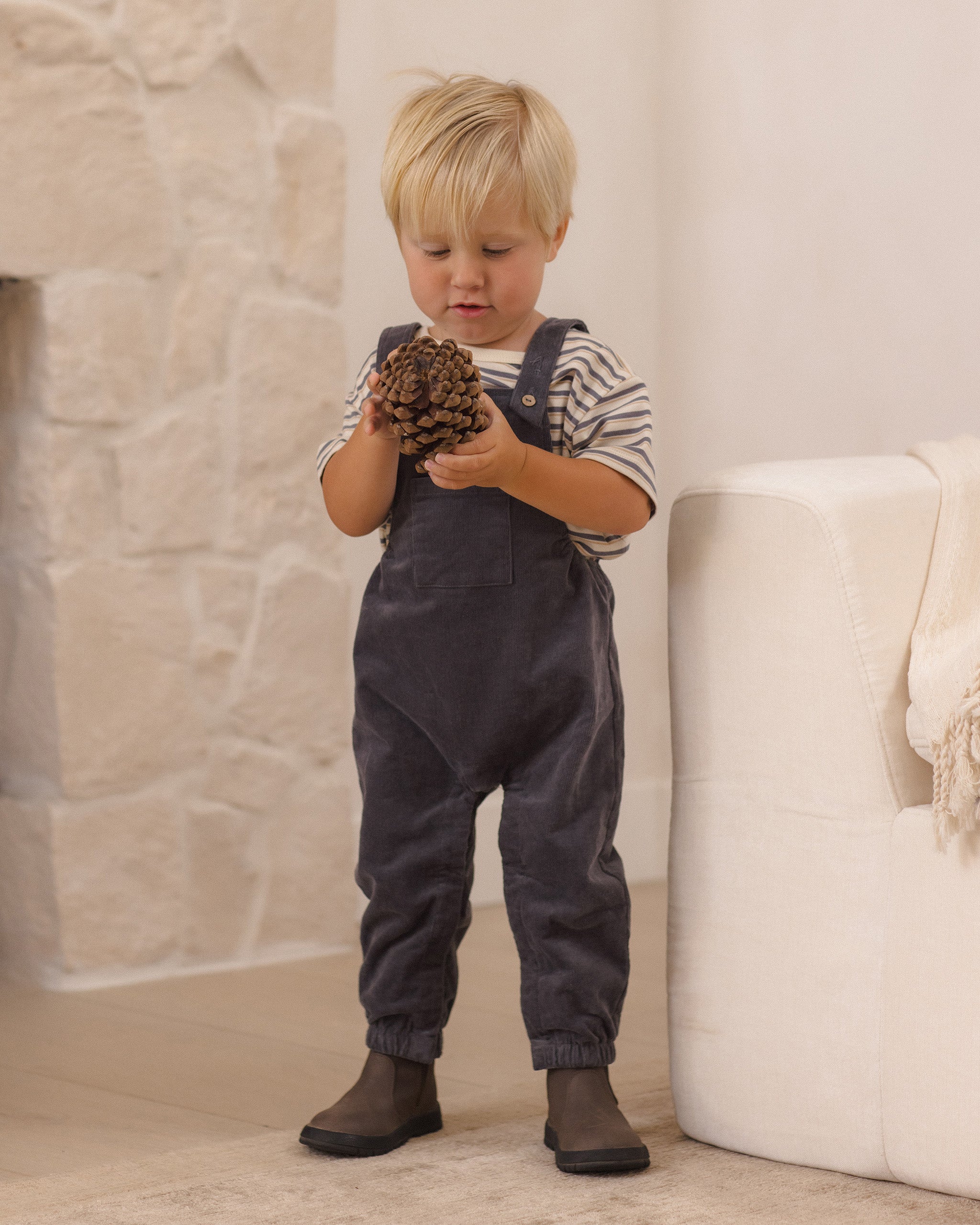 Baby Overall Midnight - Rylee + Cru | Kids Clothes | Trendy Baby Clothes | Modern Infant Outfits |