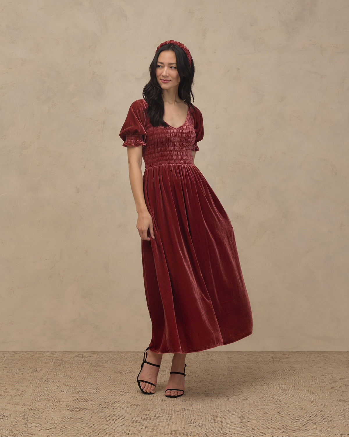 Women's Adele Dress Ruby