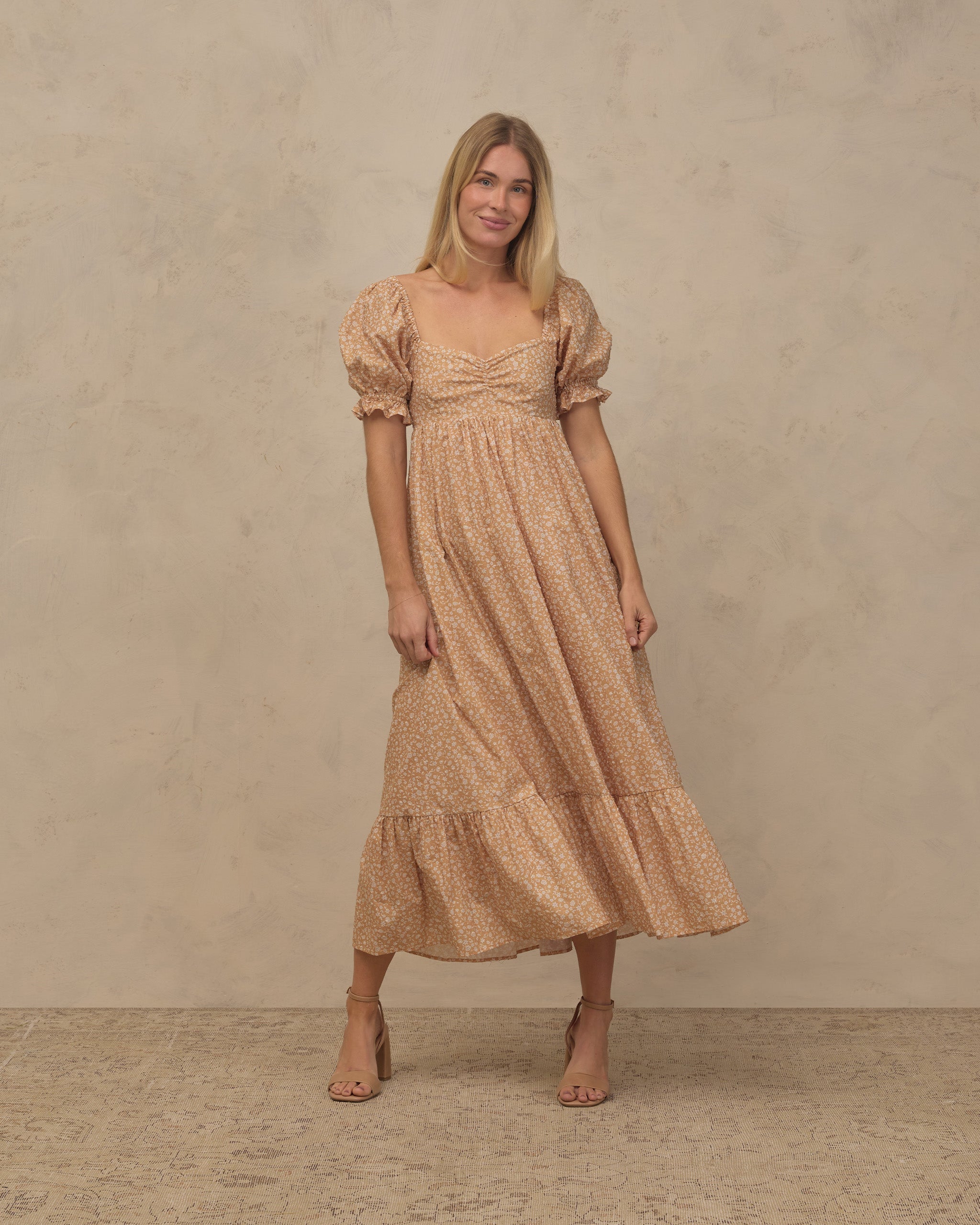 Women's Chloe Dress Golden Meadow - Rylee + Cru | Kids Clothes | Trendy Baby Clothes | Modern Infant Outfits |