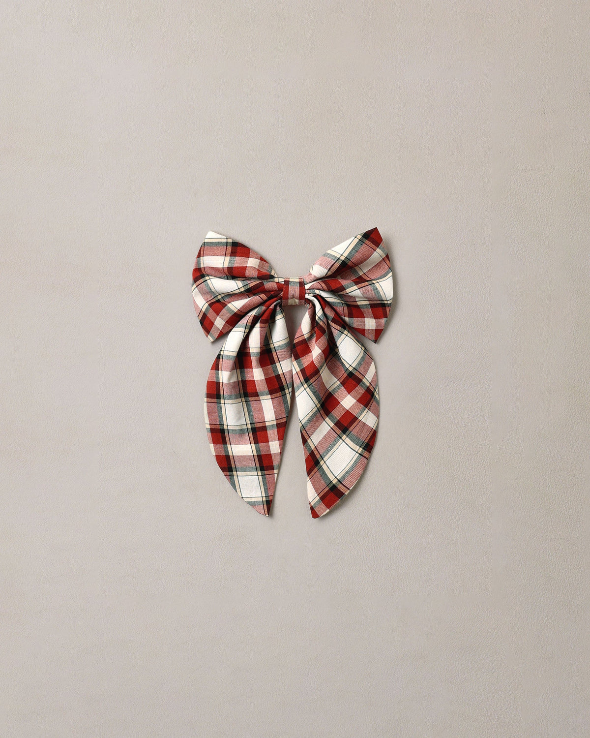 Everly Bow Holiday Tartan