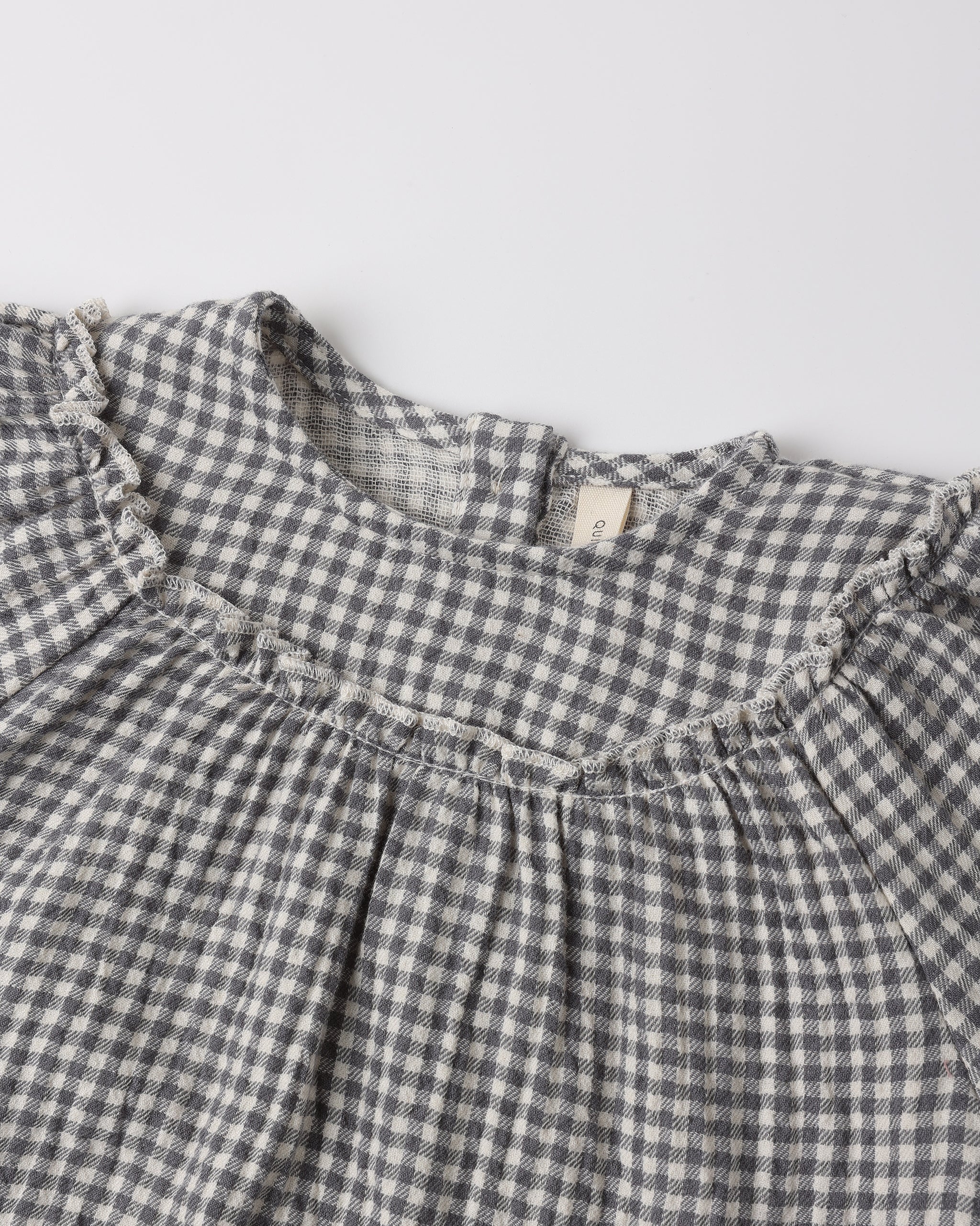 Mia Top + Bloomer Set Midnight Gingham - Rylee + Cru | Kids Clothes | Trendy Baby Clothes | Modern Infant Outfits |