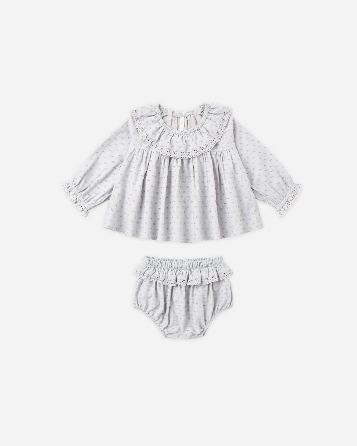 Rori Set Dusty Blue - Rylee + Cru | Kids Clothes | Trendy Baby Clothes | Modern Infant Outfits |