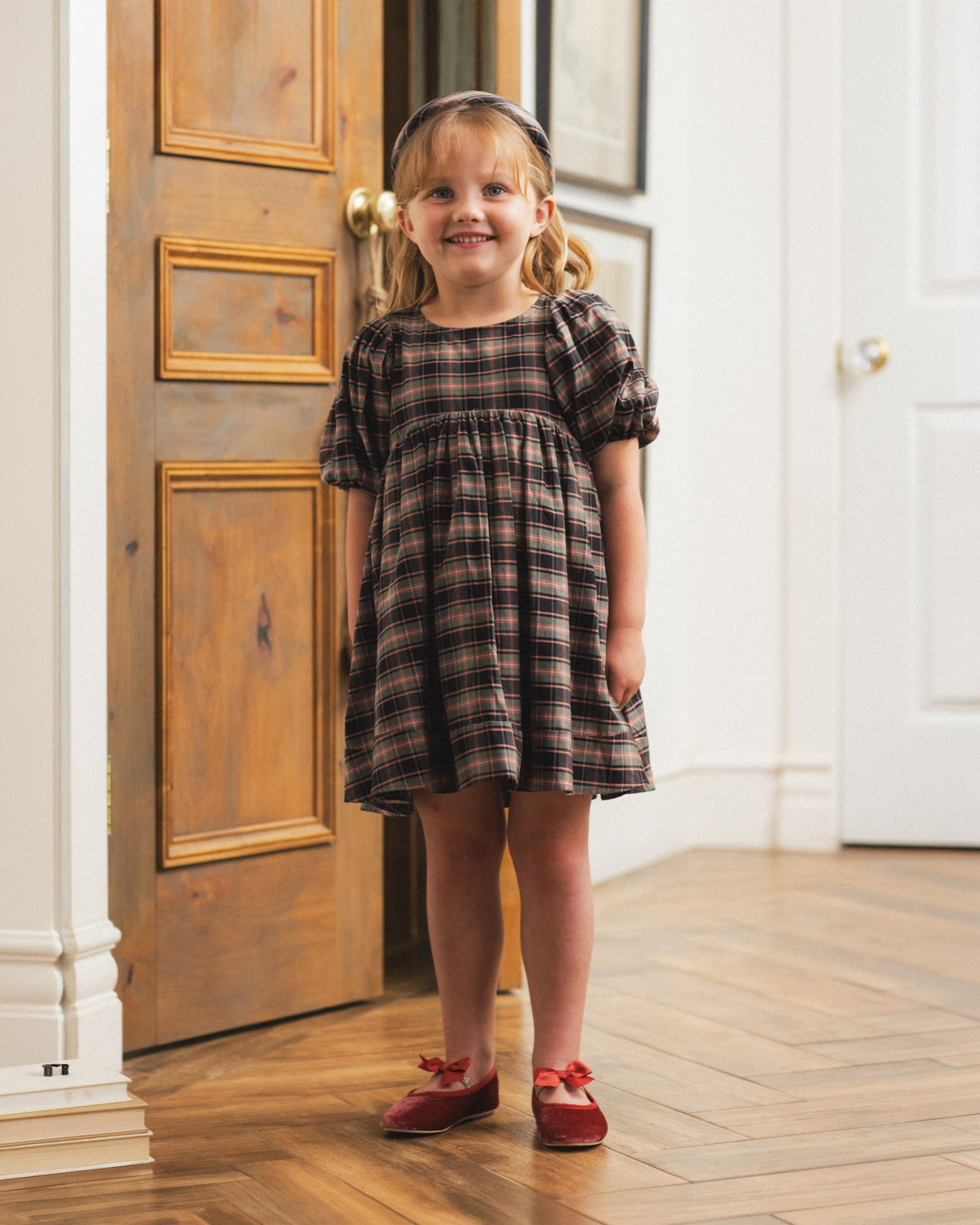 Luna Dress Tartan
