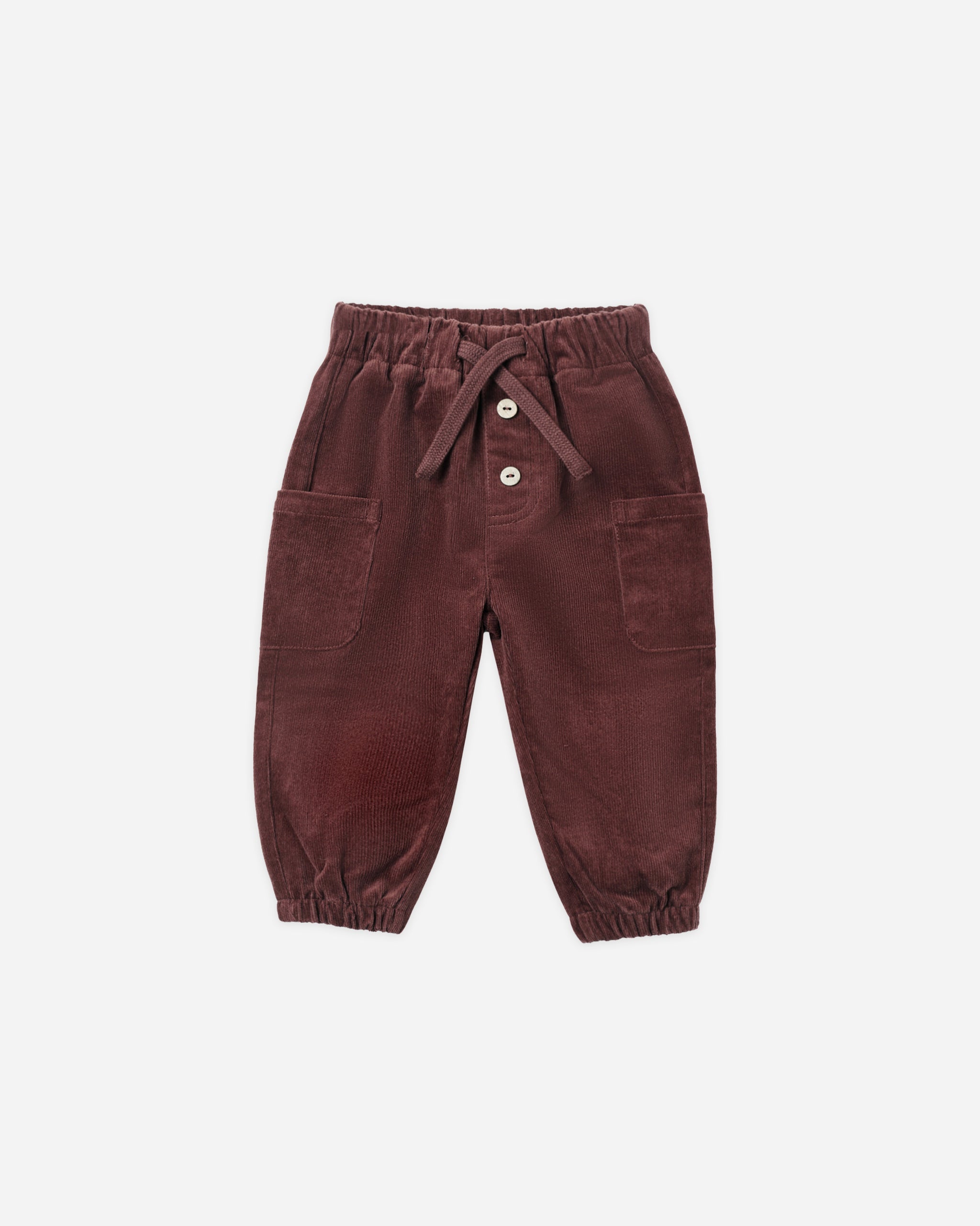 Luca Pant Black Cherry - Rylee + Cru | Kids Clothes | Trendy Baby Clothes | Modern Infant Outfits |