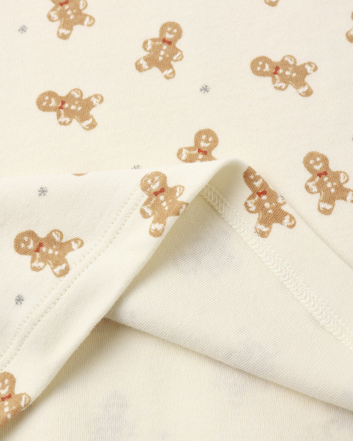 Organic Long Sleeve Pajama Set Gingerbread - Rylee + Cru | Kids Clothes | Trendy Baby Clothes | Modern Infant Outfits |