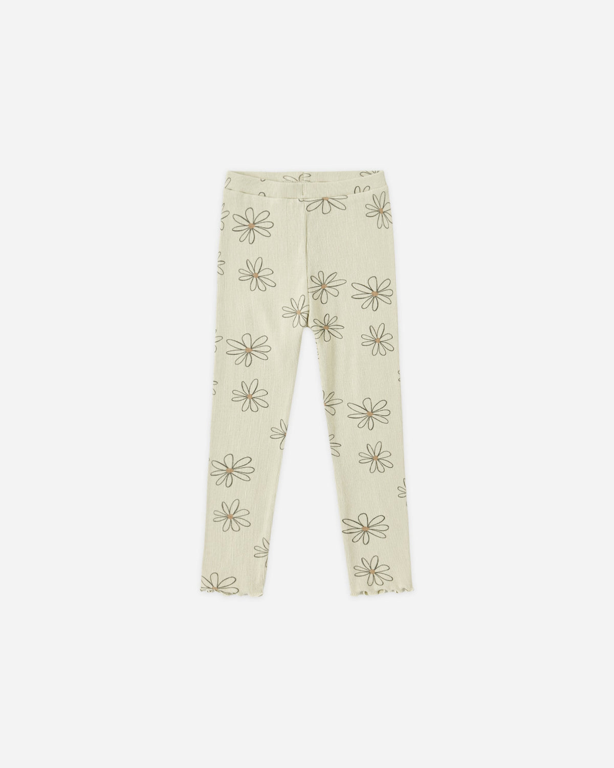 Coast Ribbed Legging Big Daisy - Rylee + Cru | Kids Clothes | Trendy Baby Clothes | Modern Infant Outfits |