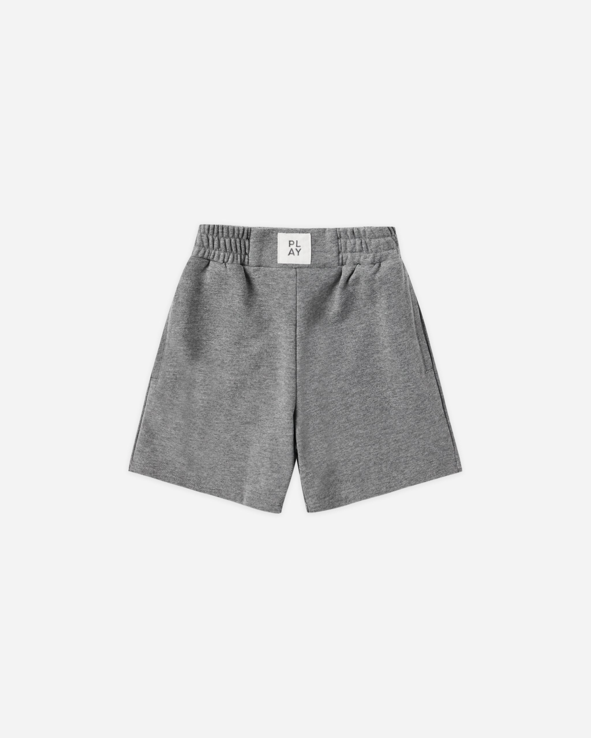 Boxing Short Dark Heathered Grey - Rylee + Cru | Kids Clothes | Trendy Baby Clothes | Modern Infant Outfits |