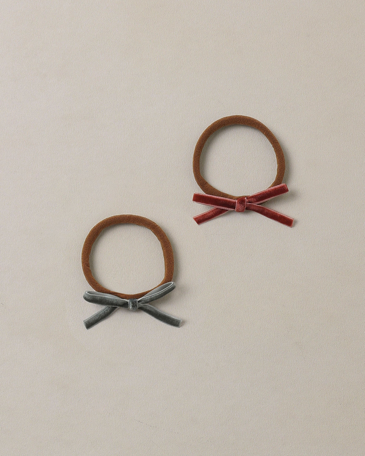 Baby Bow Headbands Green, Ruby