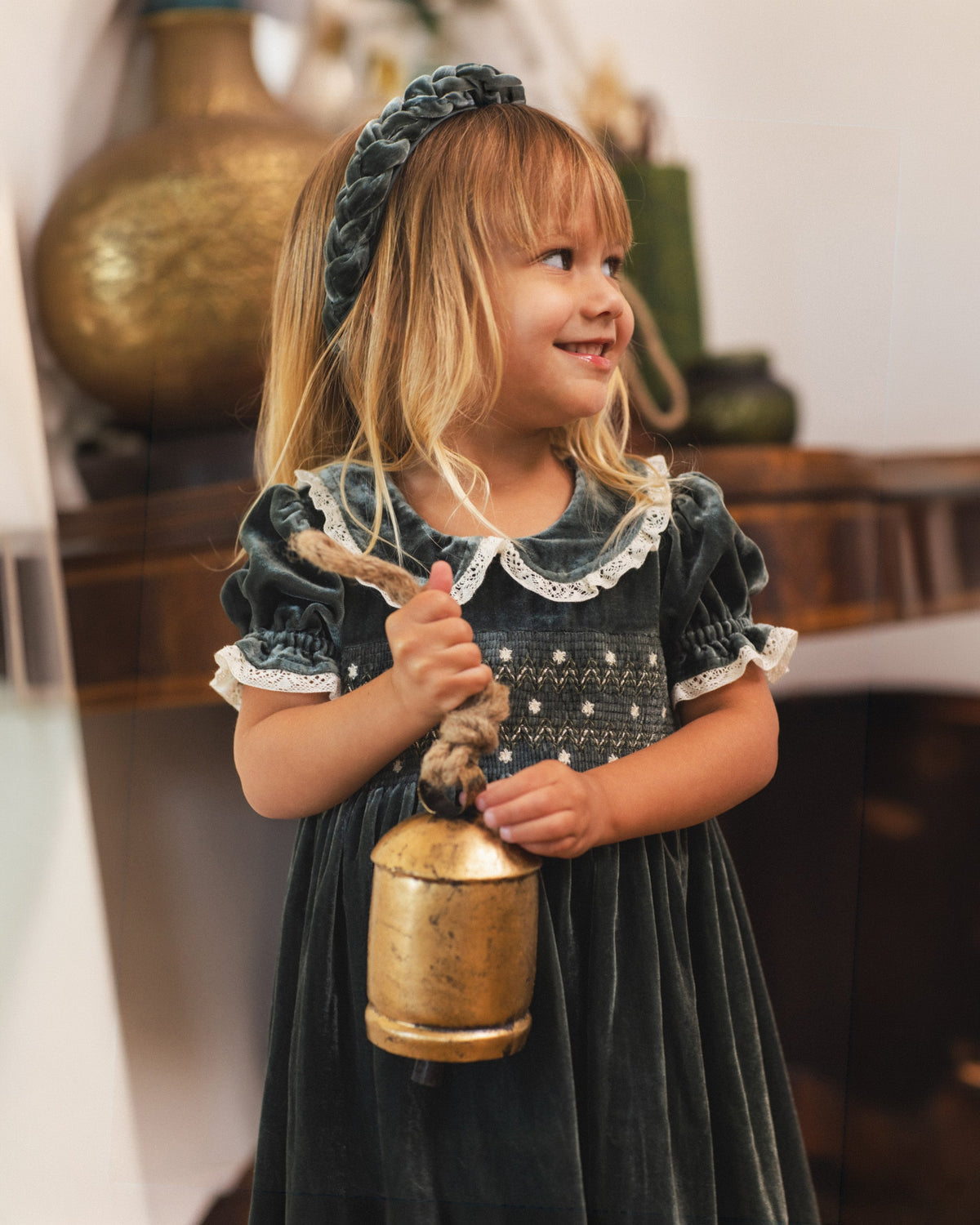 Elizabeth Dress Green