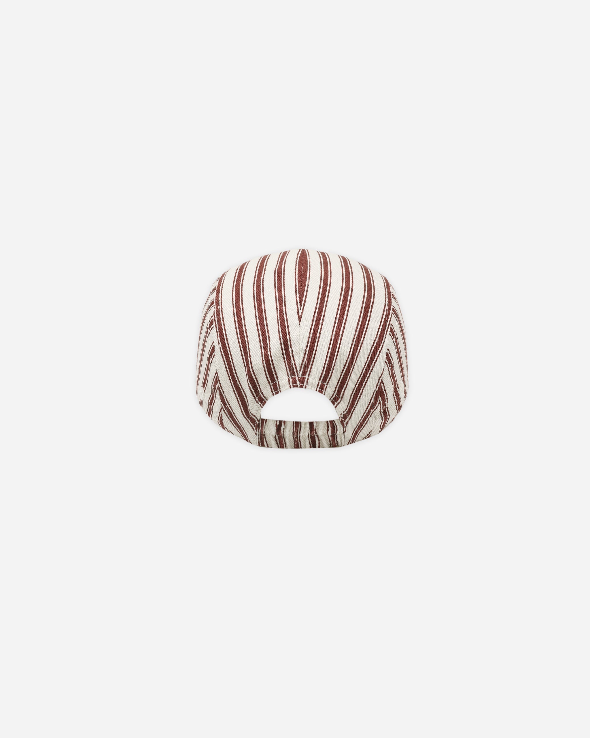 Baby Cap Black Cherry Pinstripe - Rylee + Cru | Kids Clothes | Trendy Baby Clothes | Modern Infant Outfits |