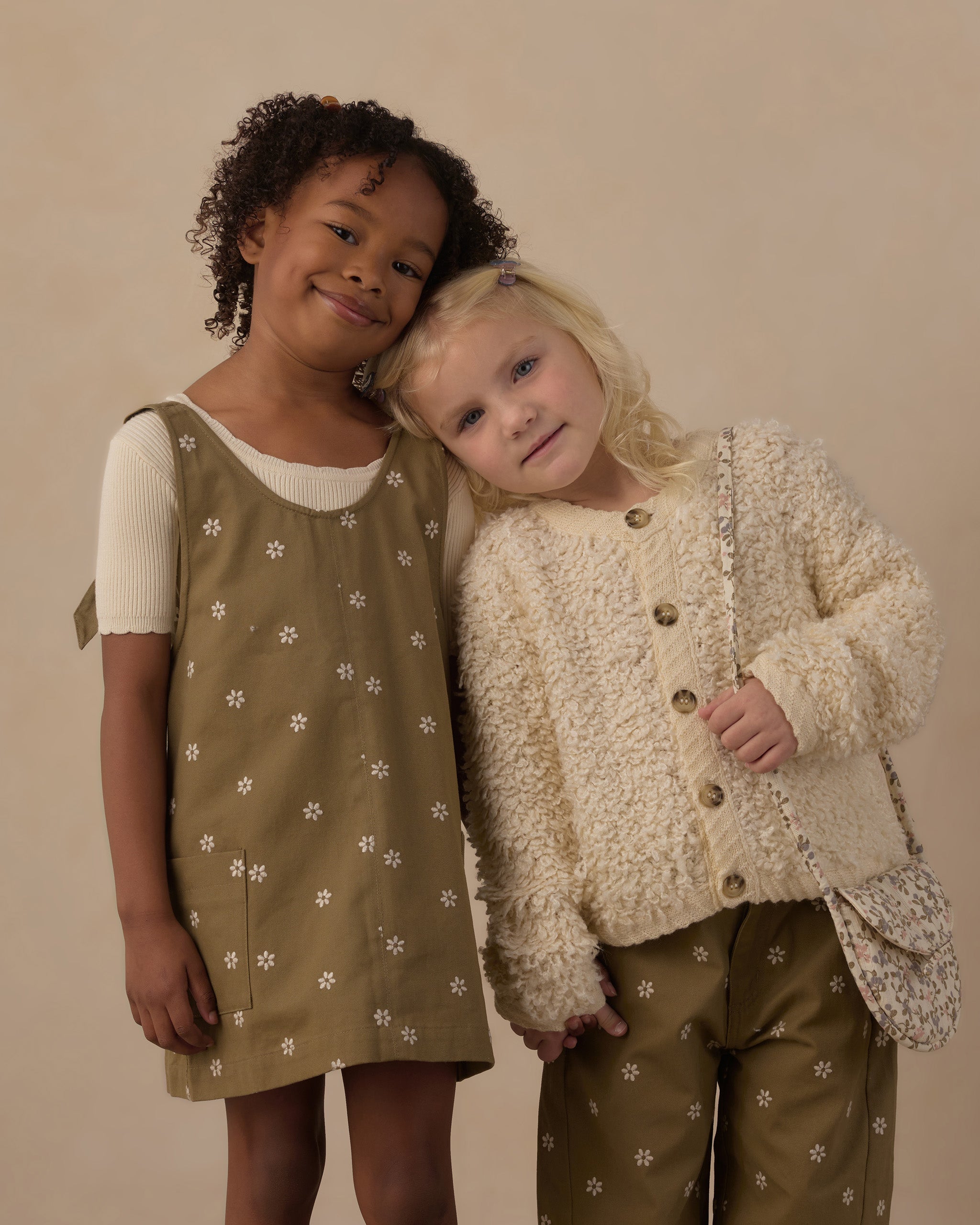 Chloe Cardigan Natural - Rylee + Cru | Kids Clothes | Trendy Baby Clothes | Modern Infant Outfits |