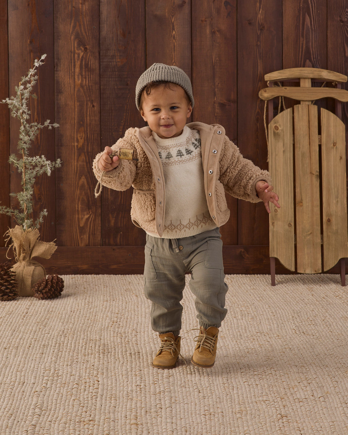 Luca Pant Spruce - Rylee + Cru | Kids Clothes | Trendy Baby Clothes | Modern Infant Outfits |
