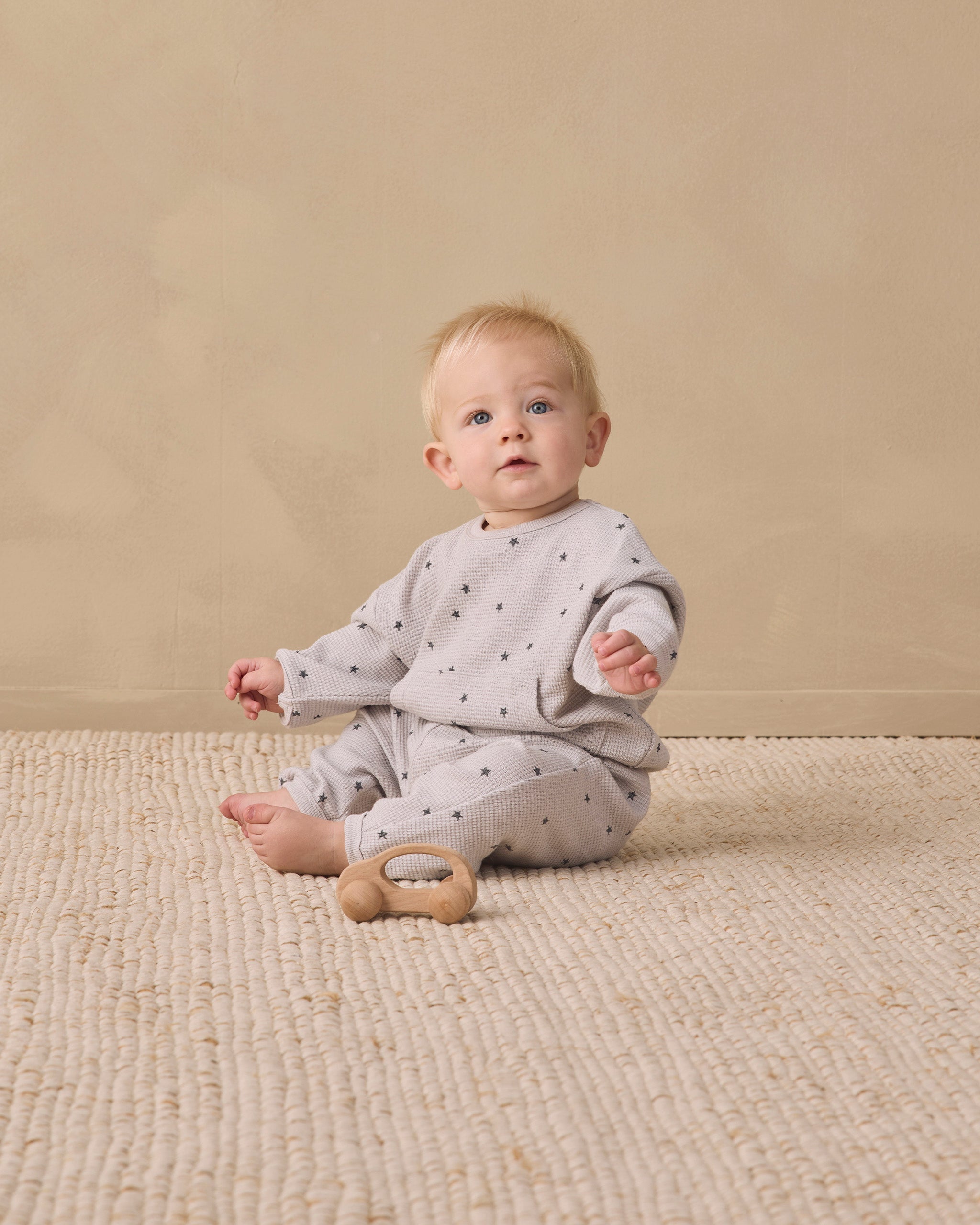 Waffle Slouch Set Stars - Rylee + Cru | Kids Clothes | Trendy Baby Clothes | Modern Infant Outfits |