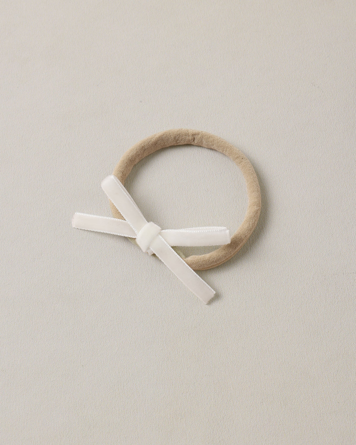 Baby Bow Headbands Black, Ivory