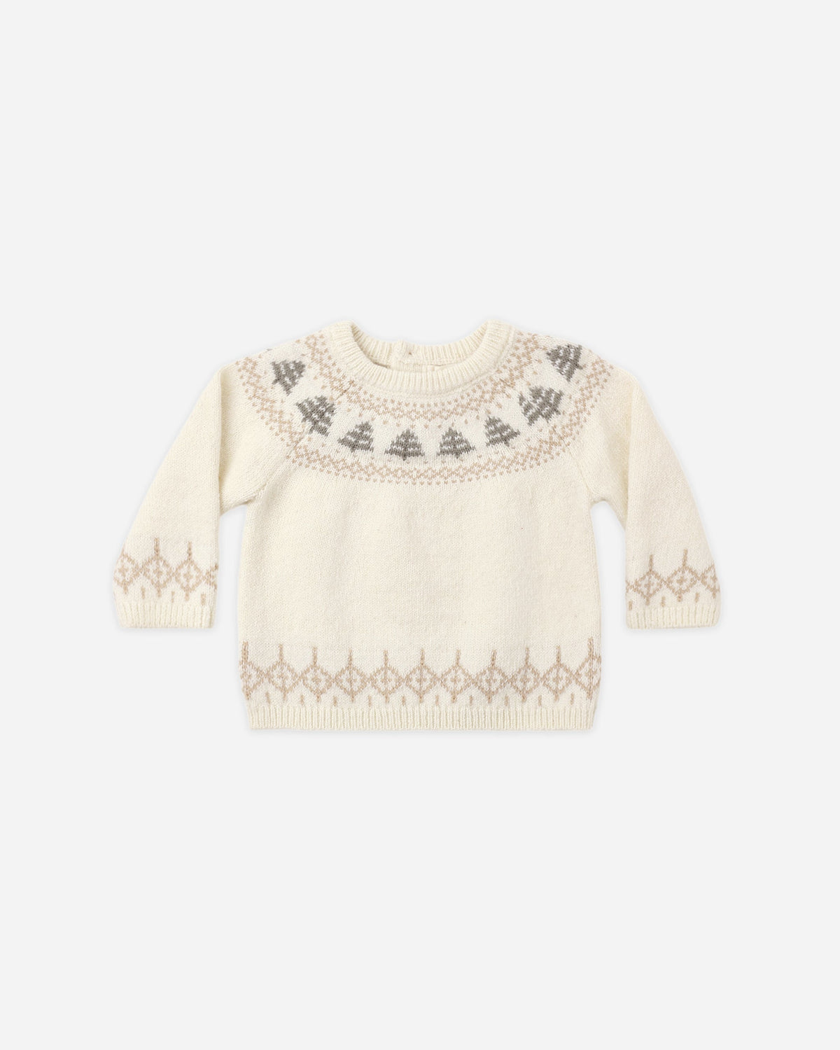 Rex Sweater Tree Fair Isle - Rylee + Cru | Kids Clothes | Trendy Baby Clothes | Modern Infant Outfits |