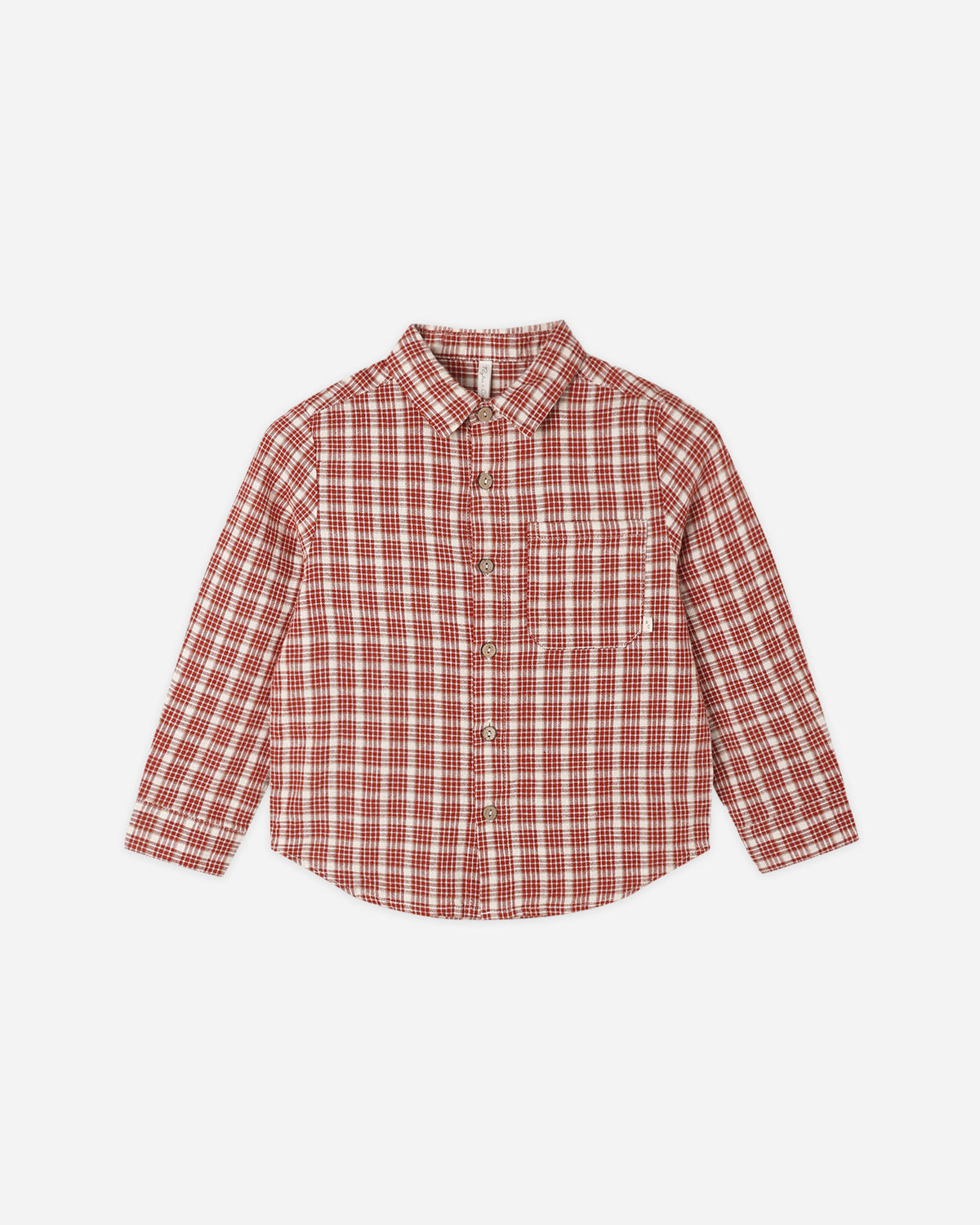 Collared Long Sleeve Shirt Vintage Plaid - Rylee + Cru | Kids Clothes | Trendy Baby Clothes | Modern Infant Outfits |