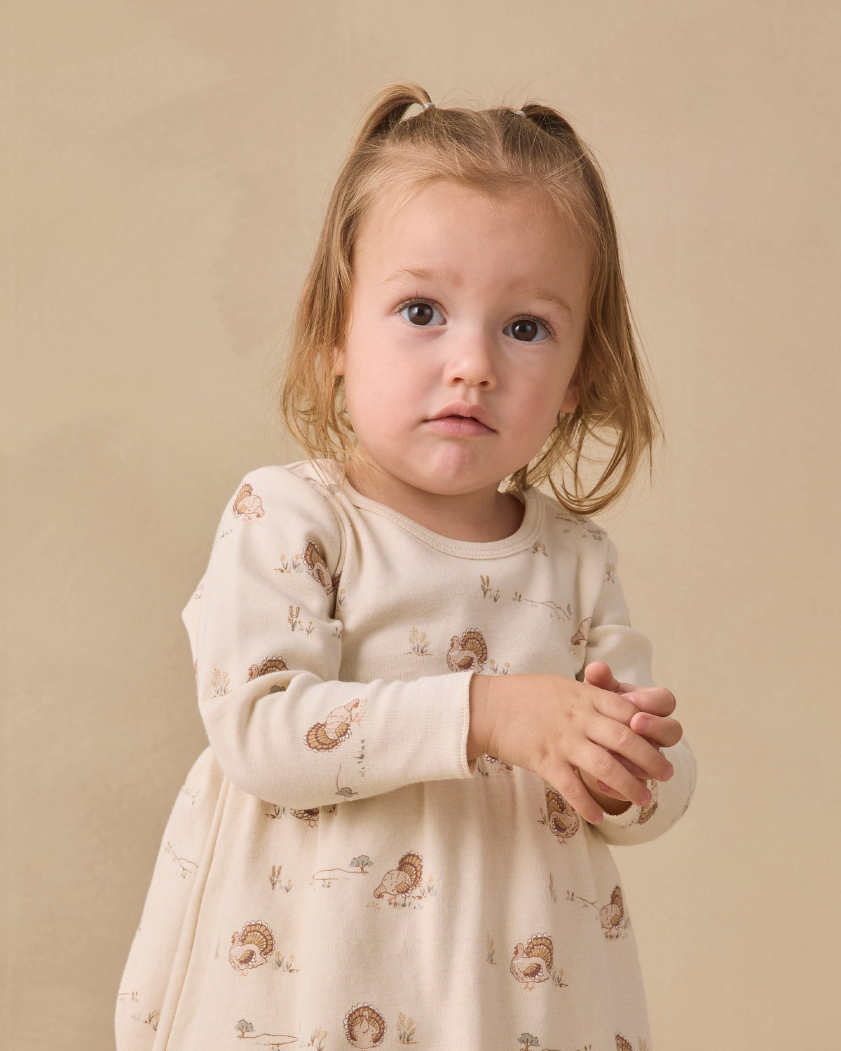 Long Sleeve Baby Dress Turkey - Rylee + Cru | Kids Clothes | Trendy Baby Clothes | Modern Infant Outfits |