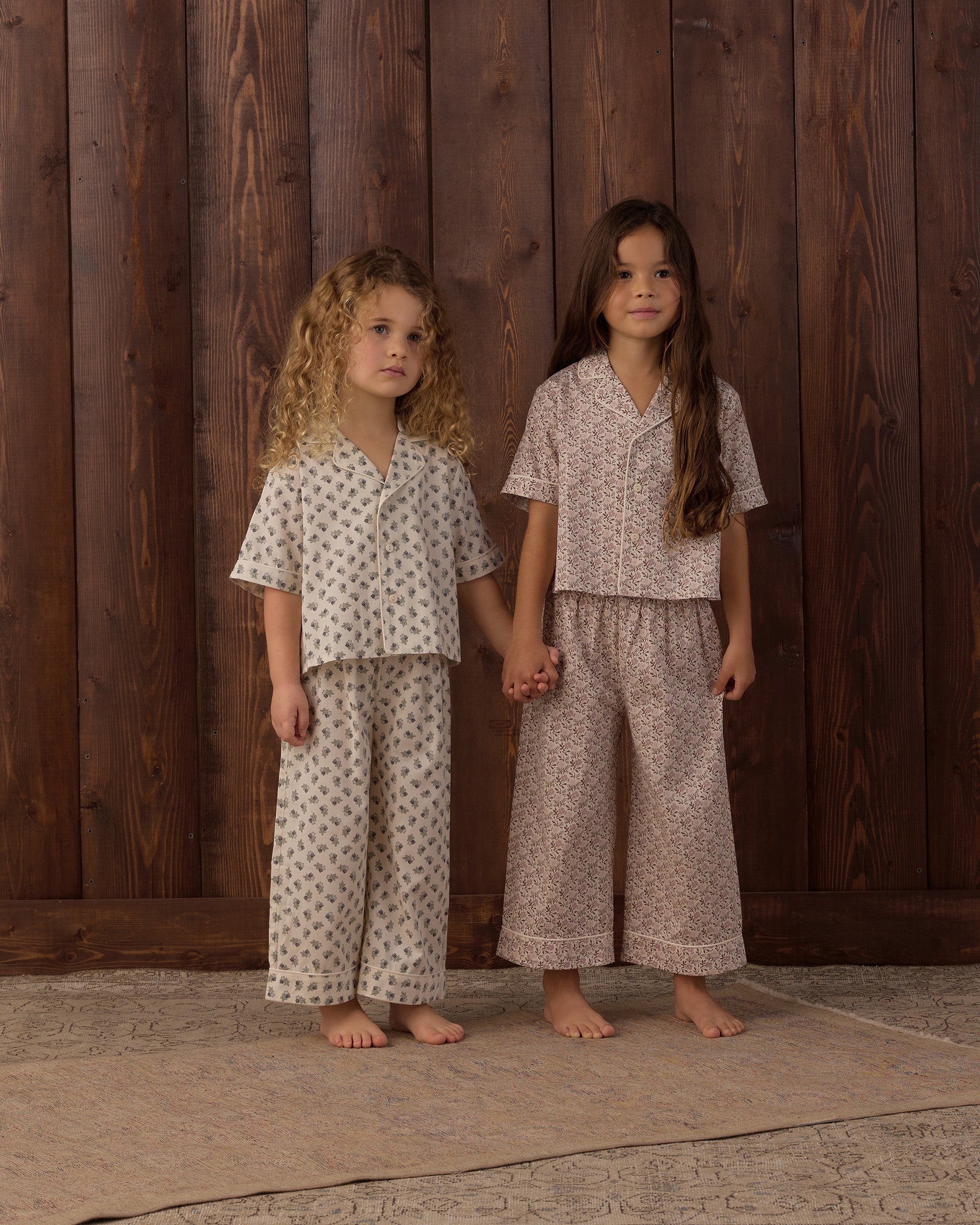 Woven Pajama Set Primrose - Rylee + Cru | Kids Clothes | Trendy Baby Clothes | Modern Infant Outfits |