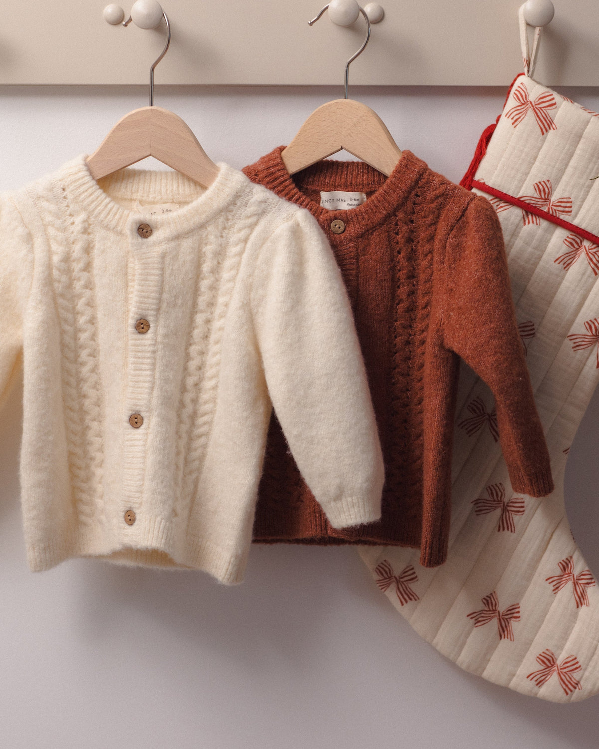 Holly Cardigan Redwood - Rylee + Cru | Kids Clothes | Trendy Baby Clothes | Modern Infant Outfits |