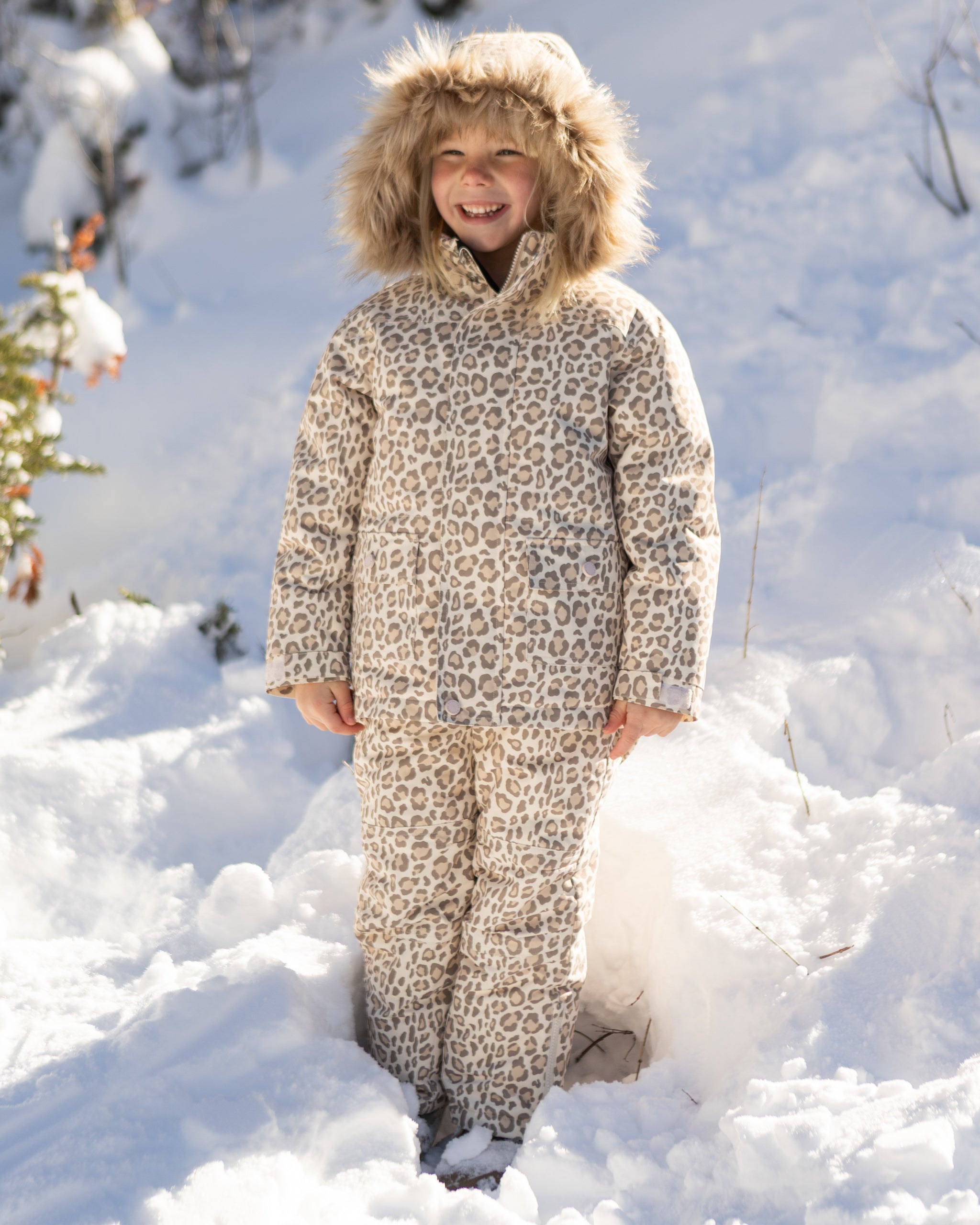 Parka Ski Jacket Leopard - Rylee + Cru | Kids Clothes | Trendy Baby Clothes | Modern Infant Outfits |