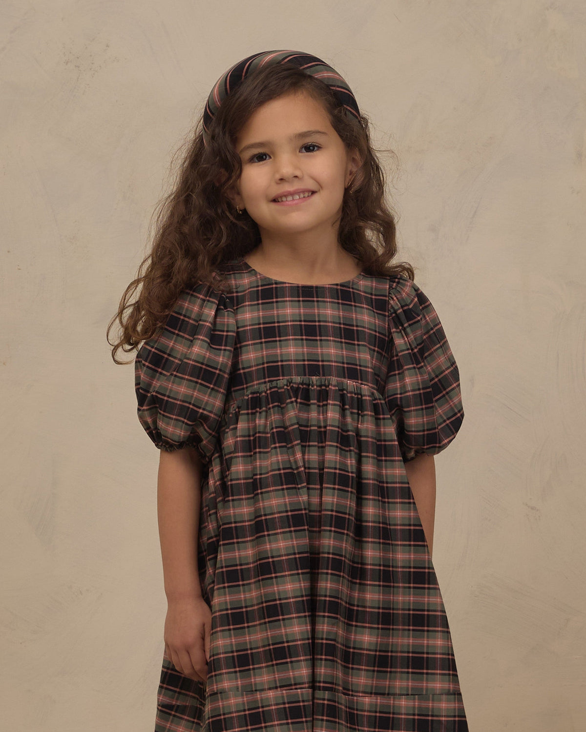 Padded Headband Tartan