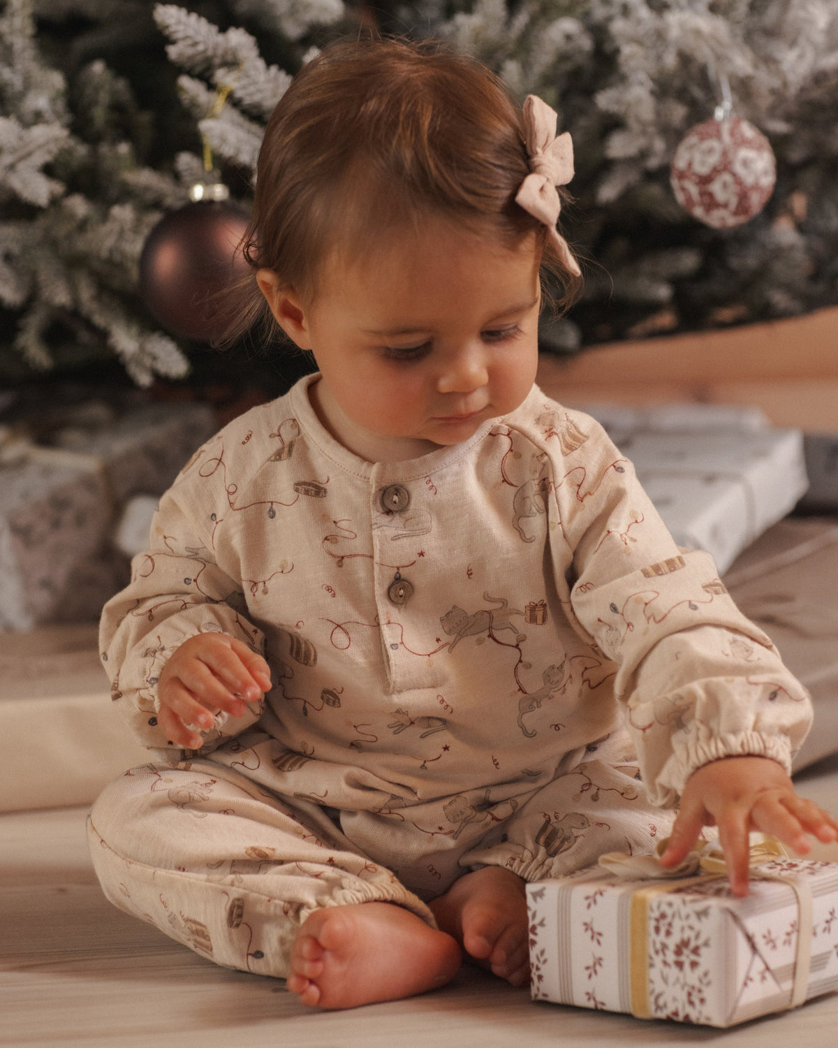 Henley Jumpsuit Kitties - Rylee + Cru | Kids Clothes | Trendy Baby Clothes | Modern Infant Outfits |