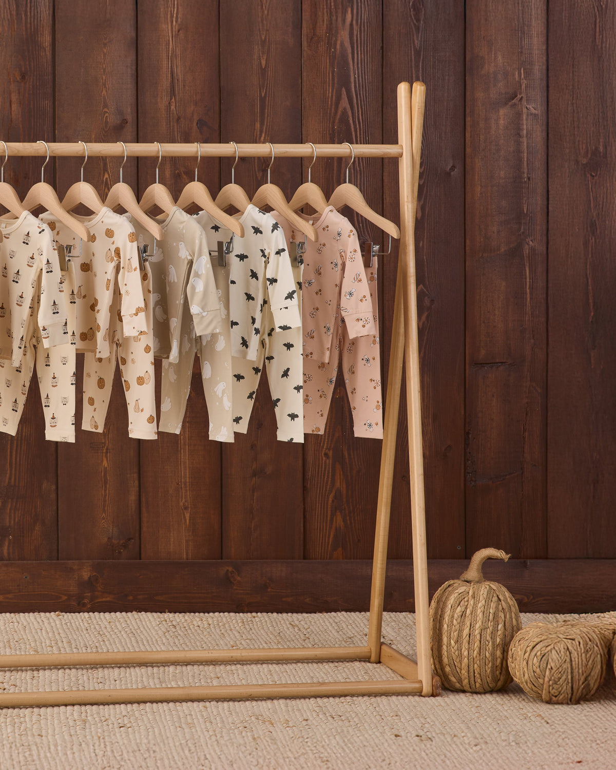 Bamboo Pajama Set Bats - Rylee + Cru | Kids Clothes | Trendy Baby Clothes | Modern Infant Outfits |