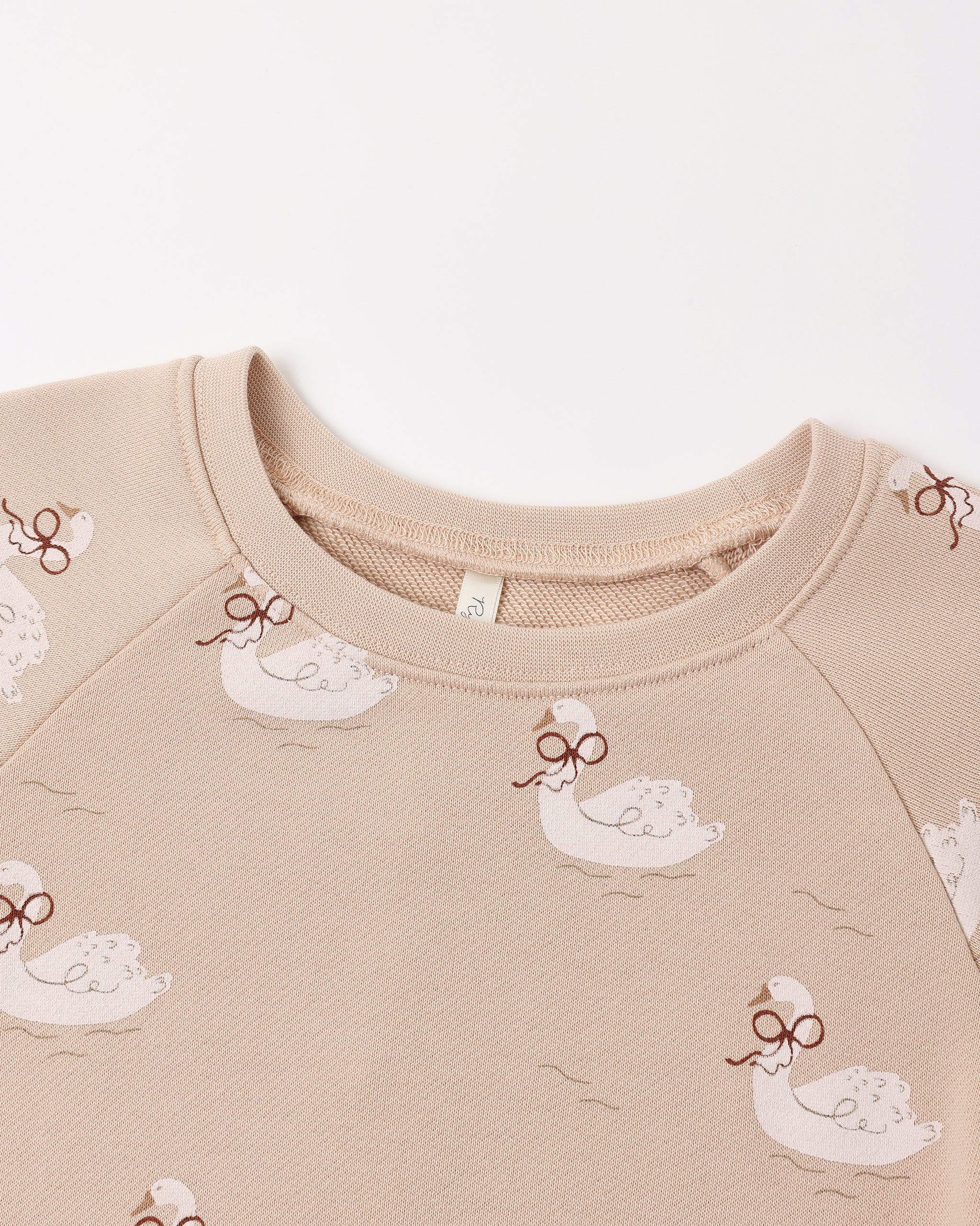 Raglan Dress Swans - Rylee + Cru | Kids Clothes | Trendy Baby Clothes | Modern Infant Outfits |