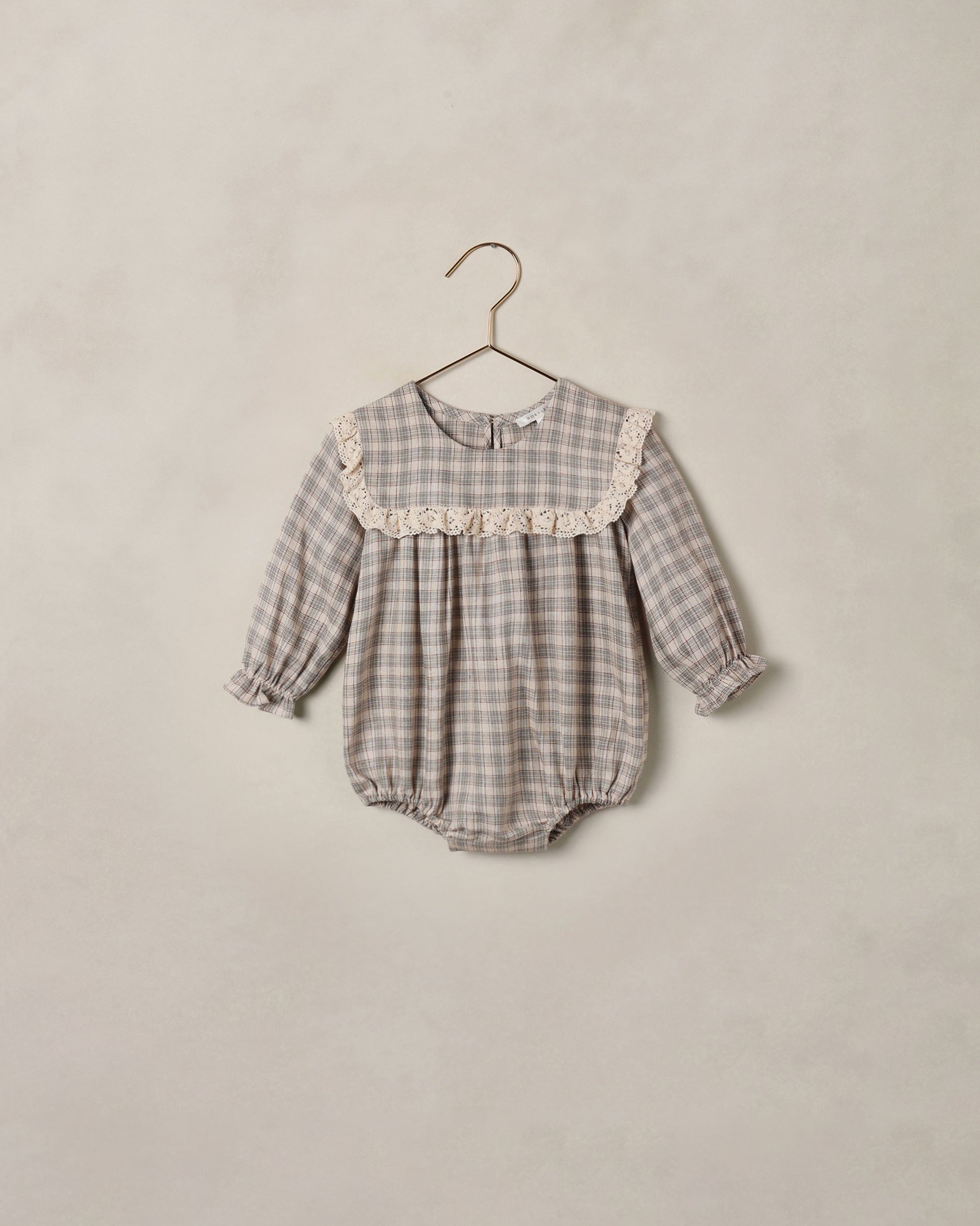 Noelle Romper Fall Plaid - Rylee + Cru | Kids Clothes | Trendy Baby Clothes | Modern Infant Outfits |