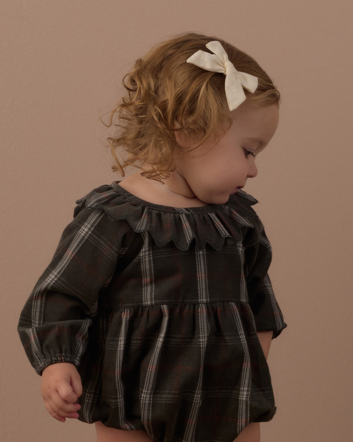 Freya Romper Holiday Plaid - Rylee + Cru | Kids Clothes | Trendy Baby Clothes | Modern Infant Outfits |