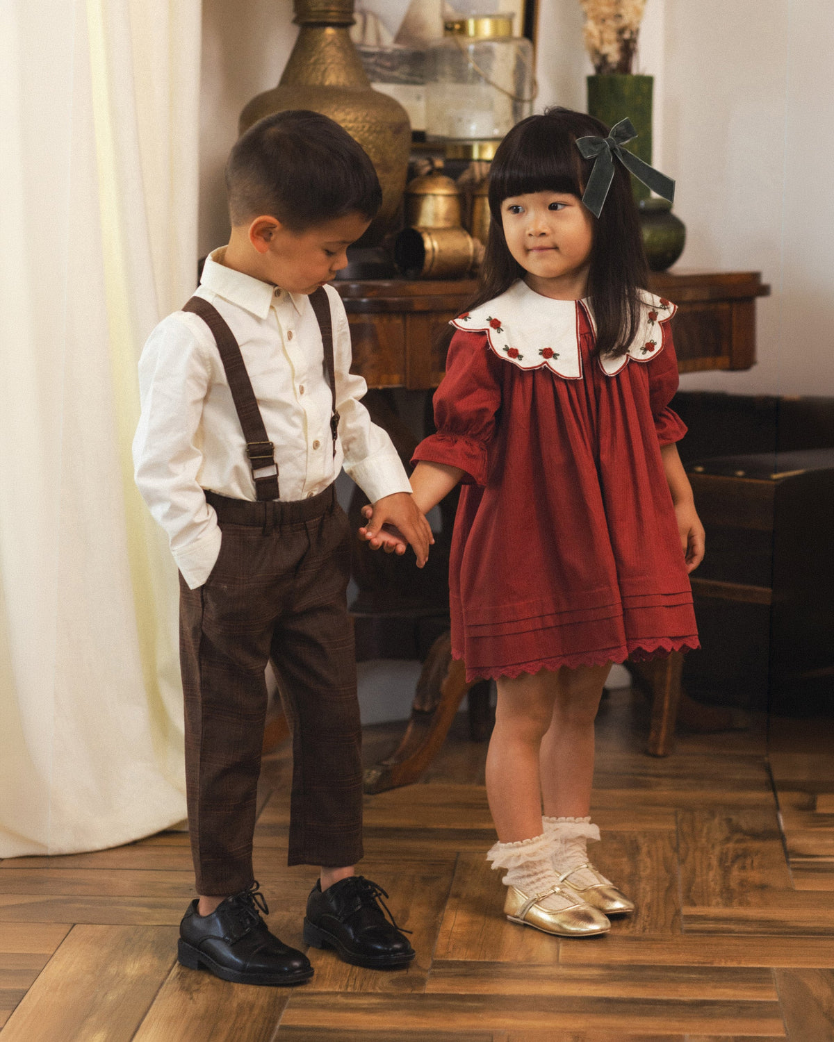 Mabel Dress Ruby