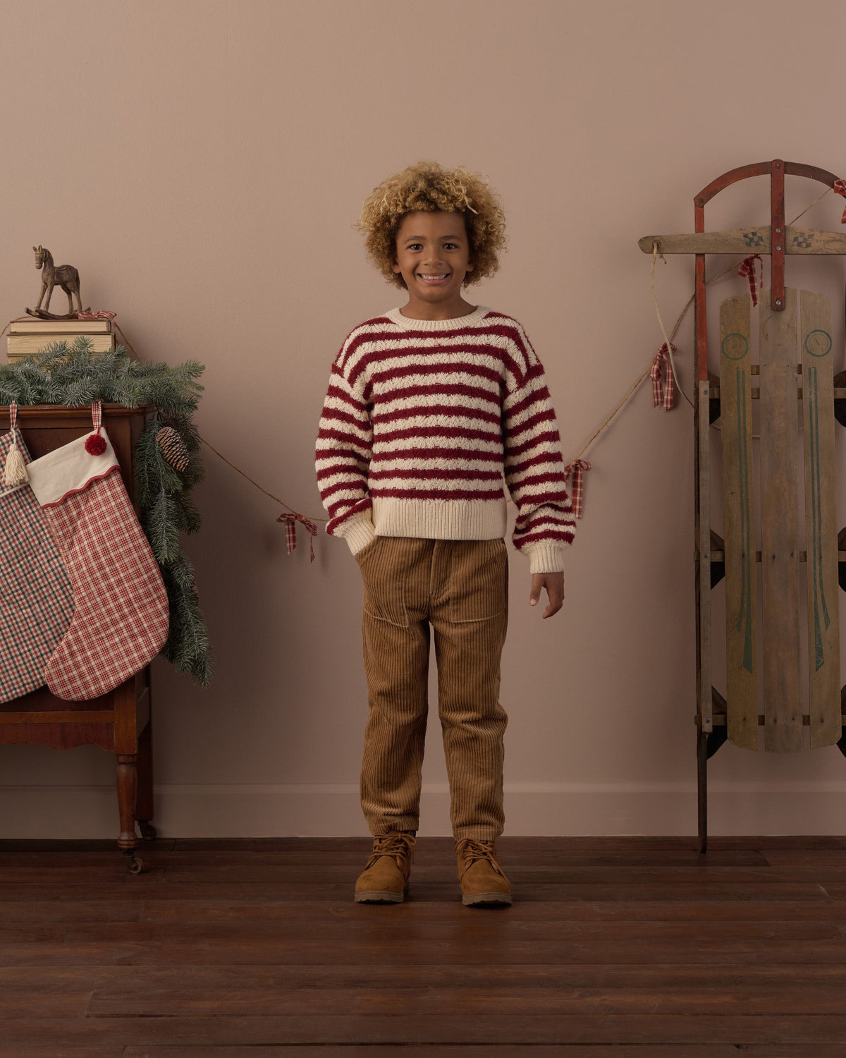 Oliver Pant Toffee - Rylee + Cru | Kids Clothes | Trendy Baby Clothes | Modern Infant Outfits |