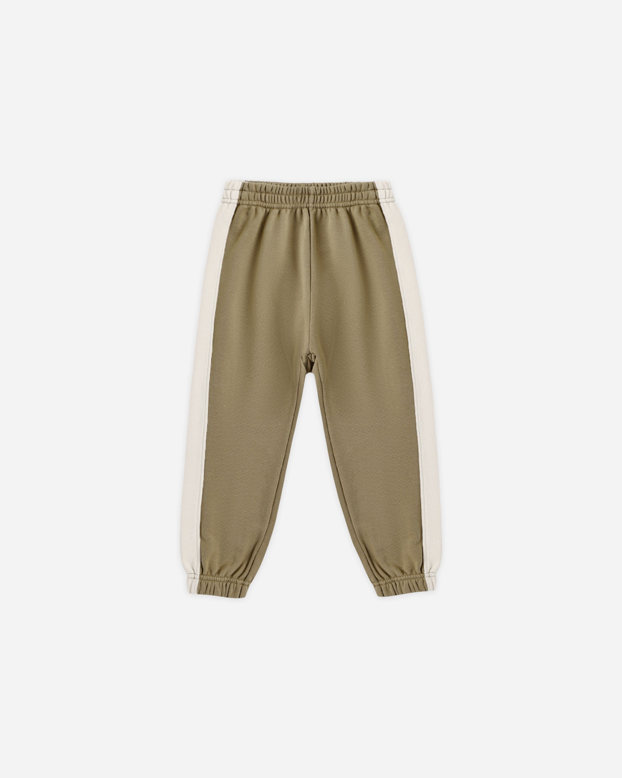 Paneled Sweatpant Olive - Rylee + Cru | Kids Clothes | Trendy Baby Clothes | Modern Infant Outfits |