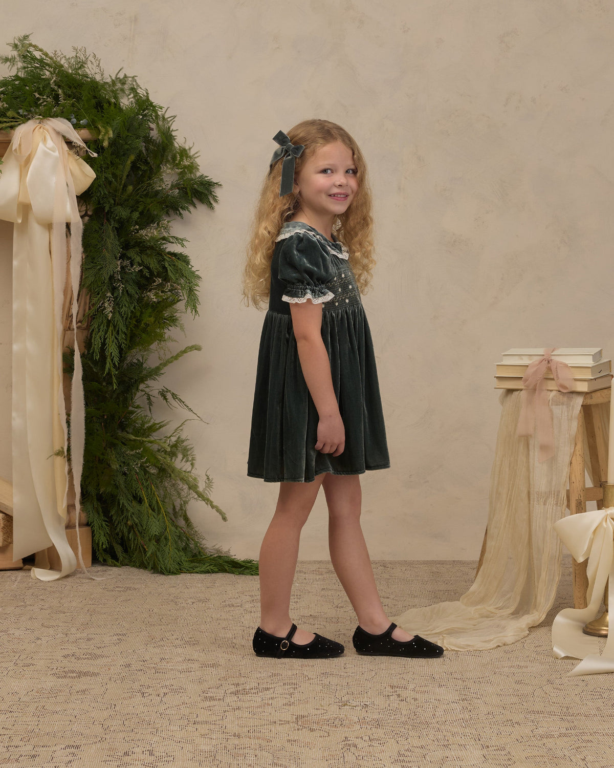 Elizabeth Dress Green