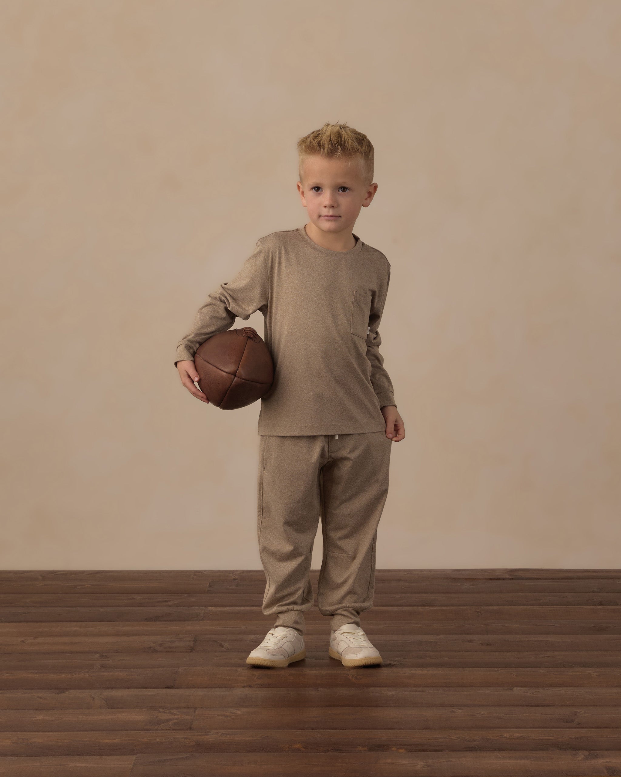 Century Tech Jogger Heathered Olive - Rylee + Cru | Kids Clothes | Trendy Baby Clothes | Modern Infant Outfits |