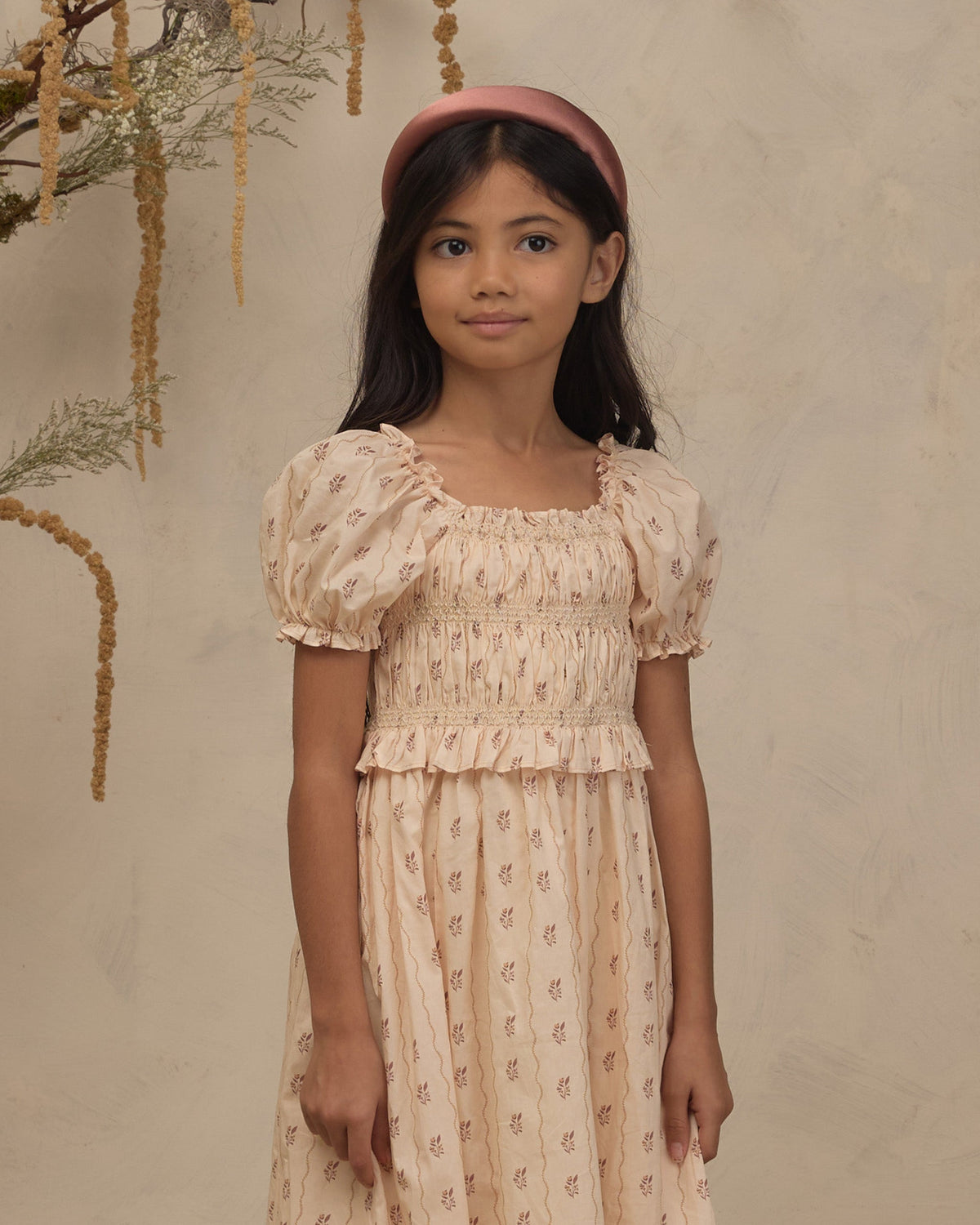 Maggie Dress Floral Stripe - Rylee + Cru | Kids Clothes | Trendy Baby Clothes | Modern Infant Outfits |