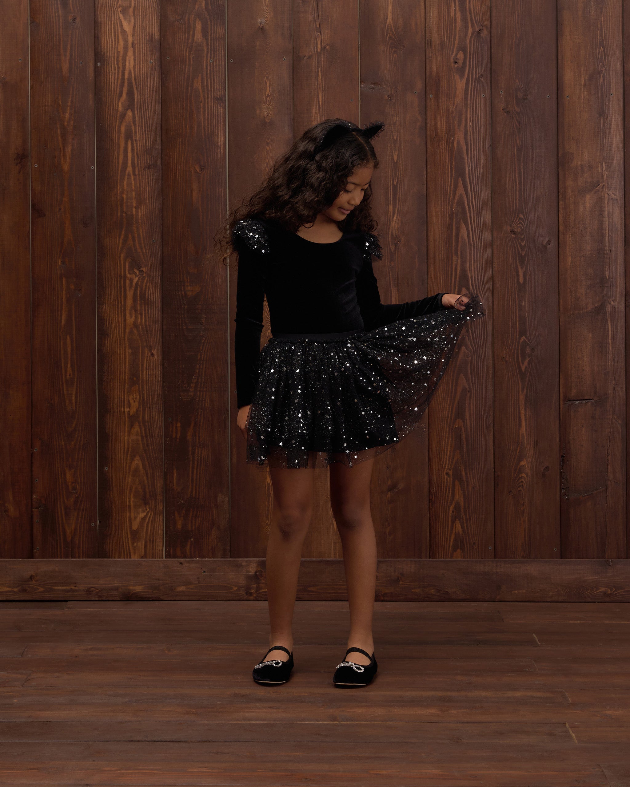 Pixie Tutu Set Black - Rylee + Cru | Kids Clothes | Trendy Baby Clothes | Modern Infant Outfits |