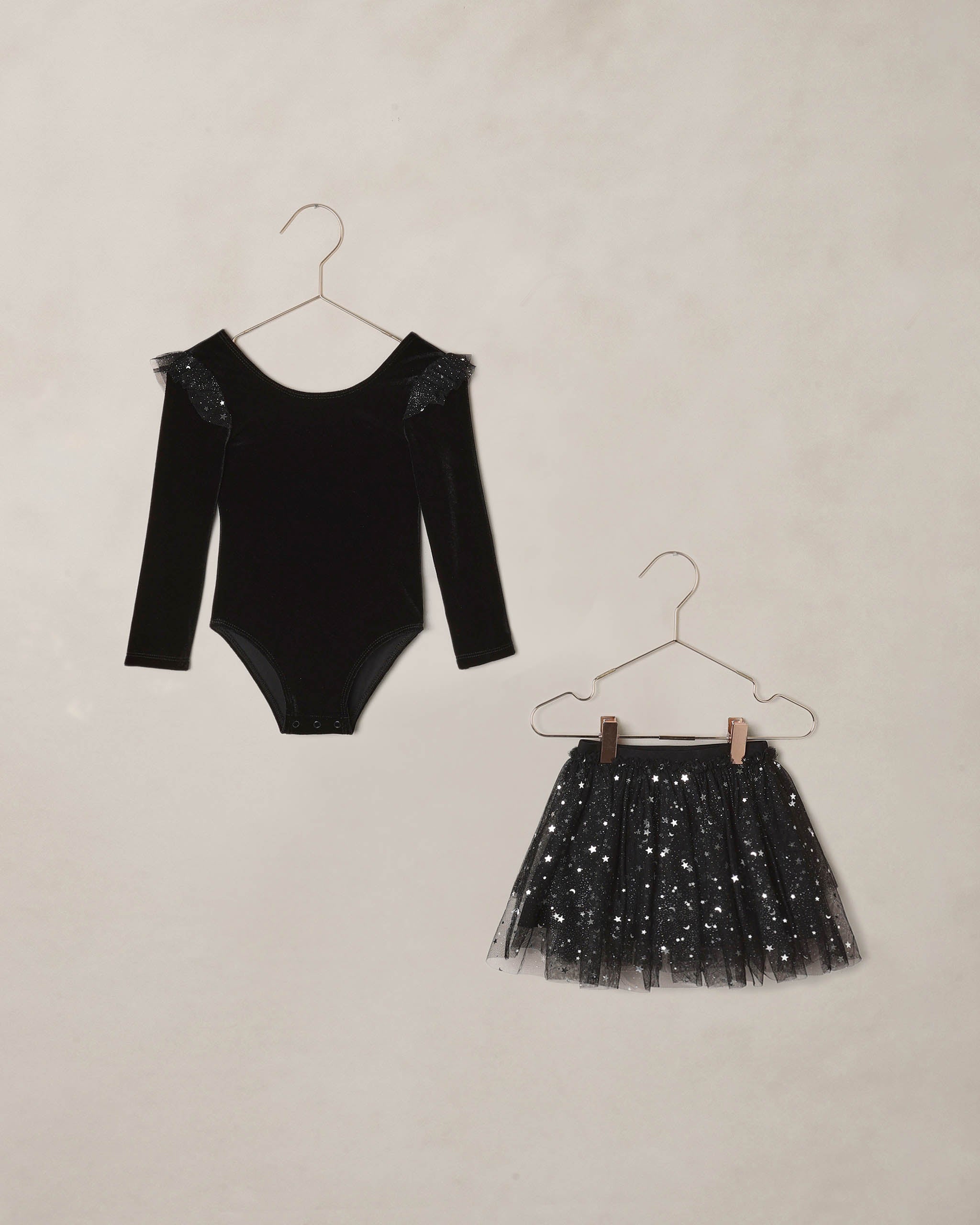 Pixie Tutu Set Black - Rylee + Cru | Kids Clothes | Trendy Baby Clothes | Modern Infant Outfits |