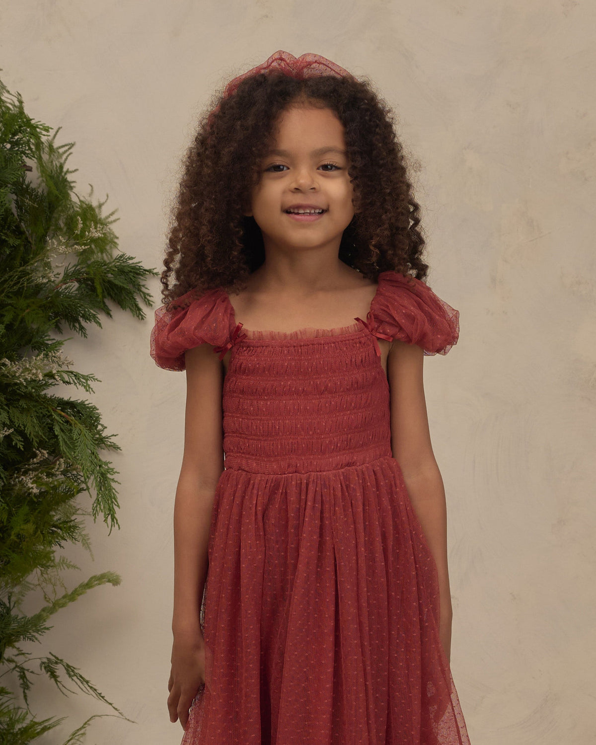 Clara Dress Ruby