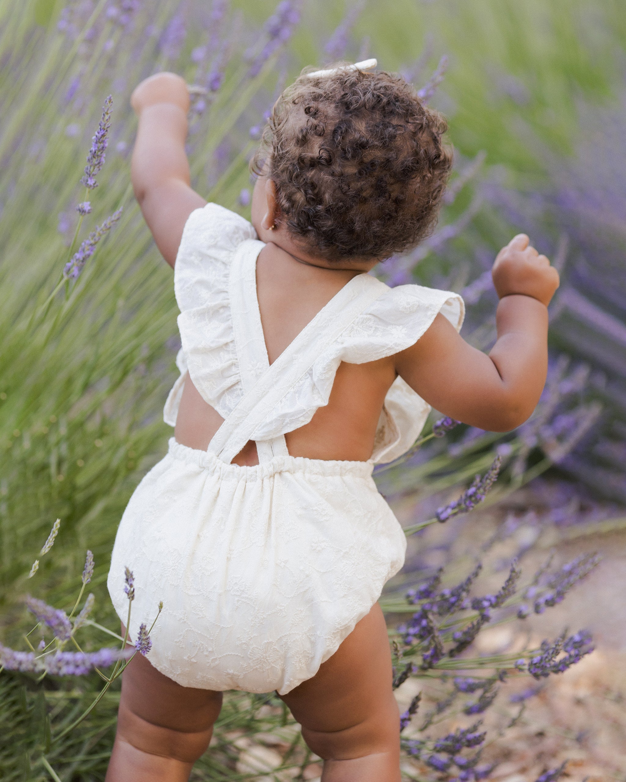 Lucy Romper | Ivory