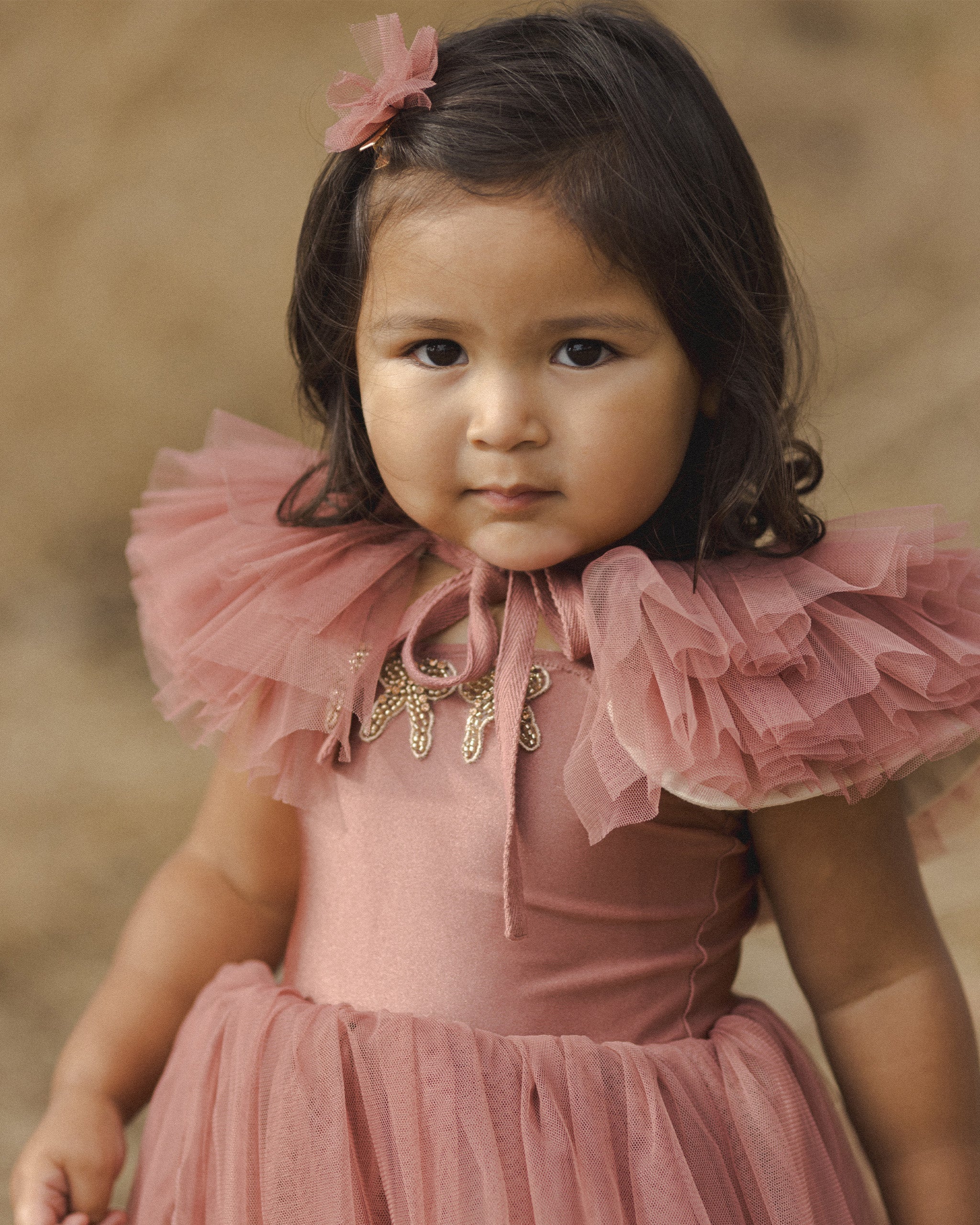 Ruffle Tulle Collar || Poppy