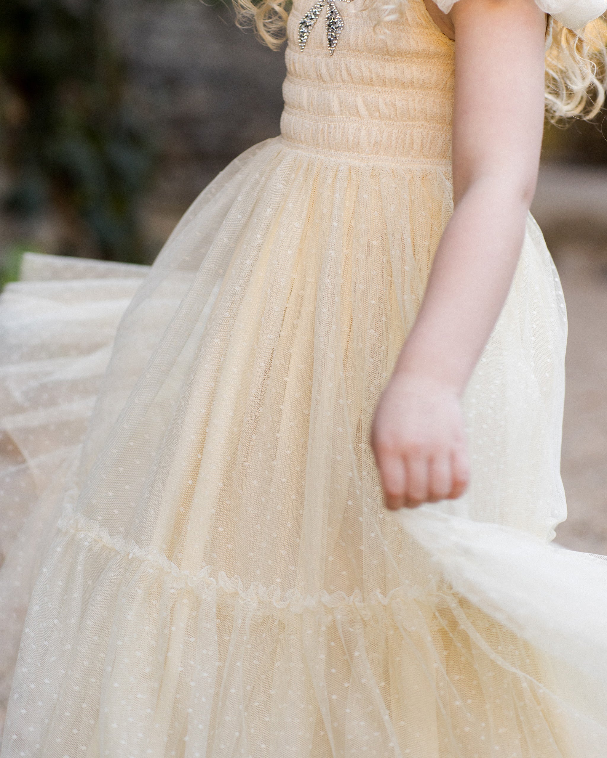 Clara Dress | Champagne