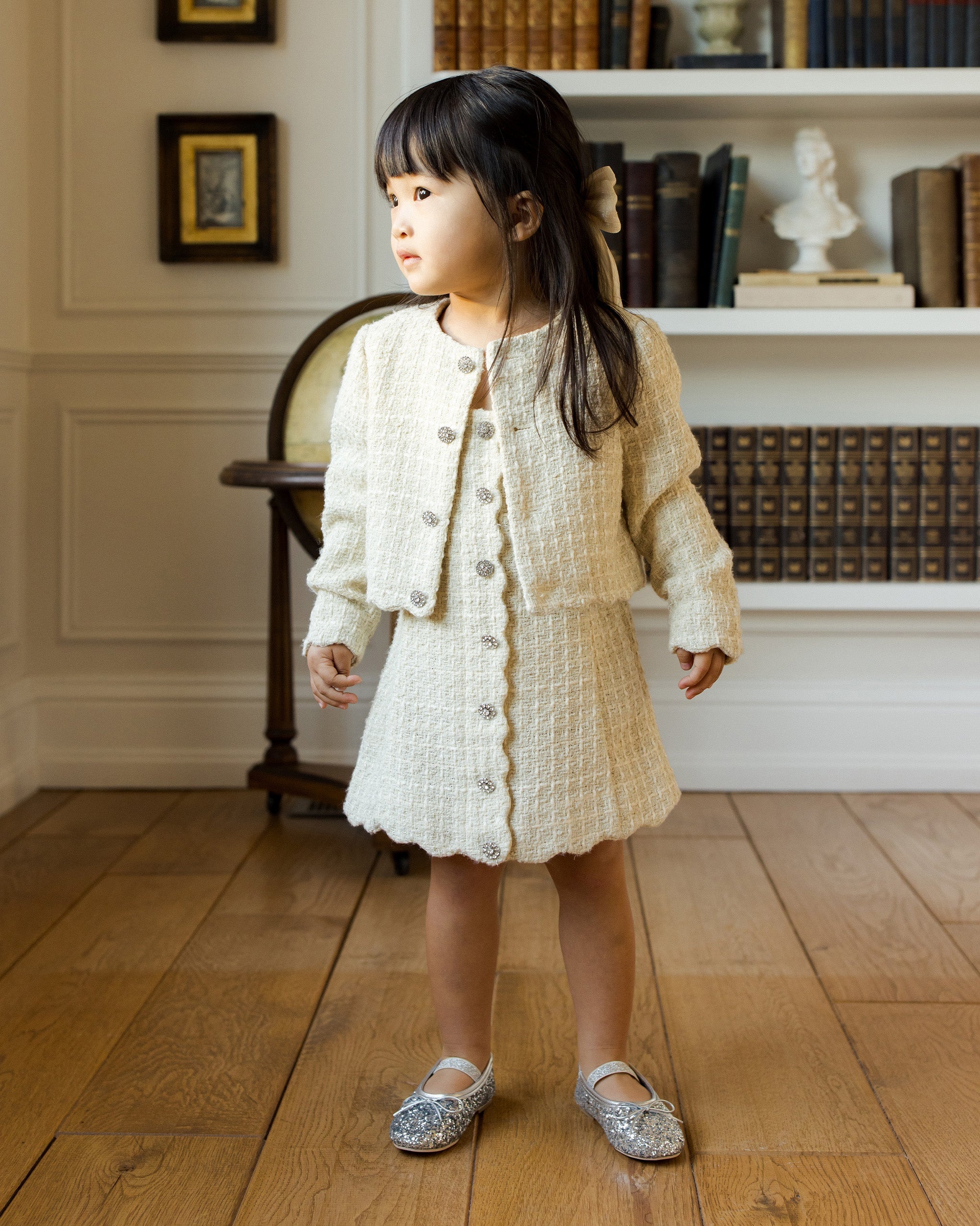 Tweed Jacket | Ecru