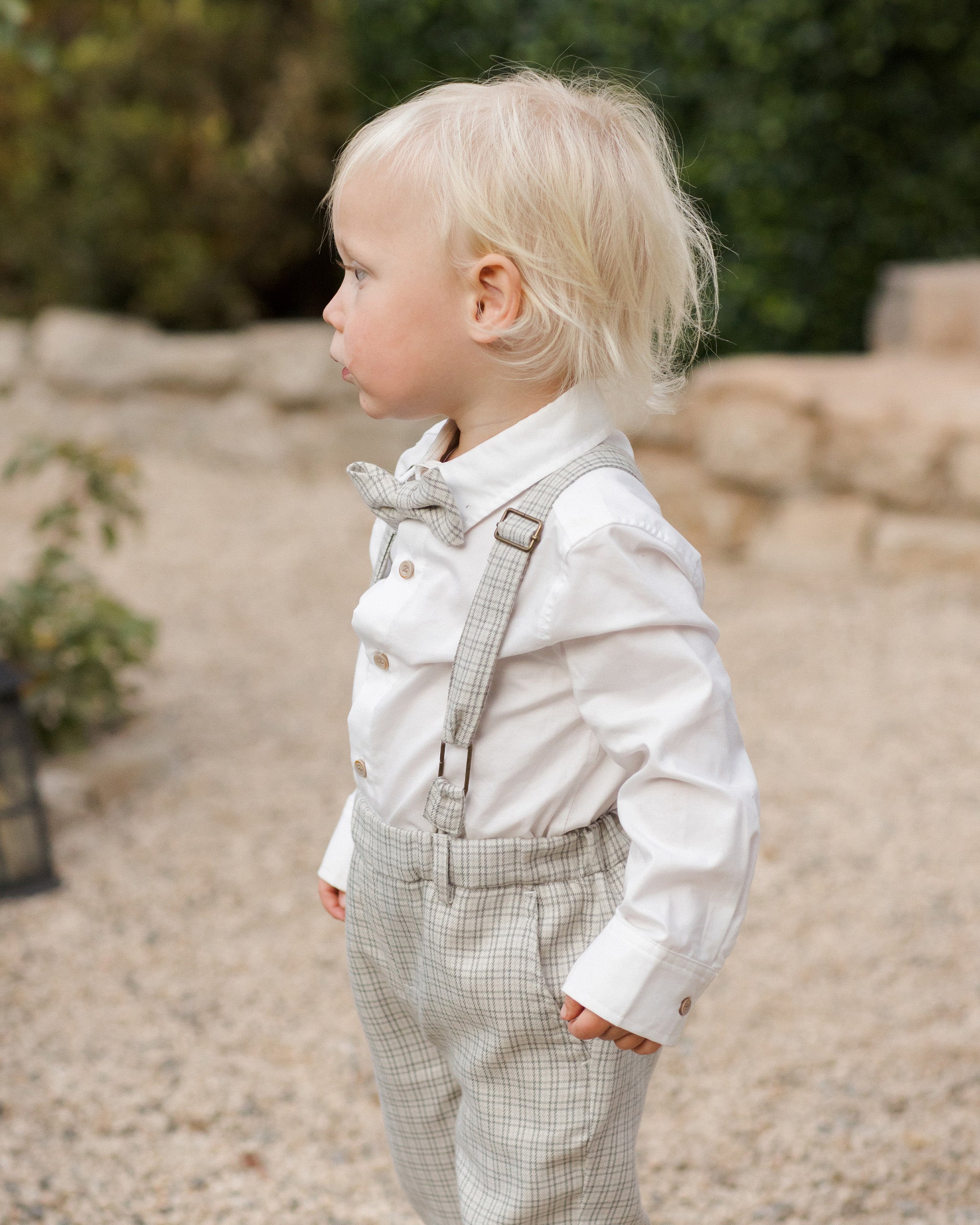 Suspender Pant | French Blue