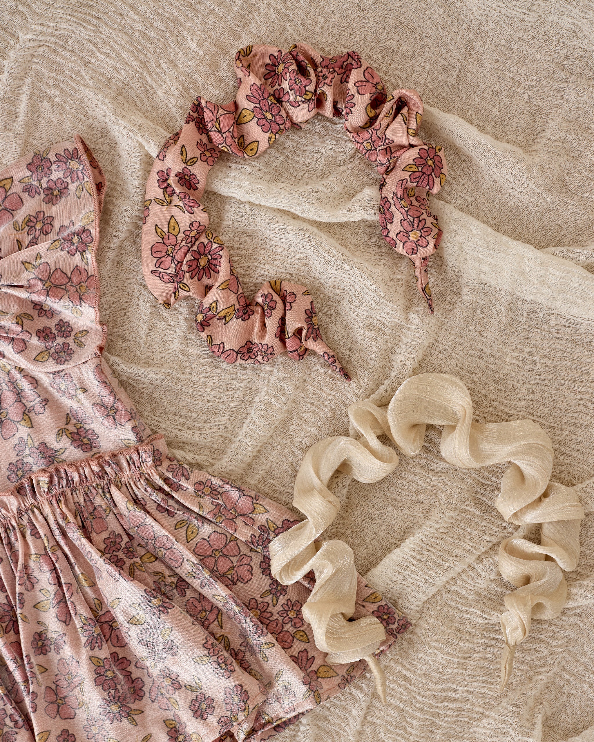 Gathered Headband | Harvest Fleur